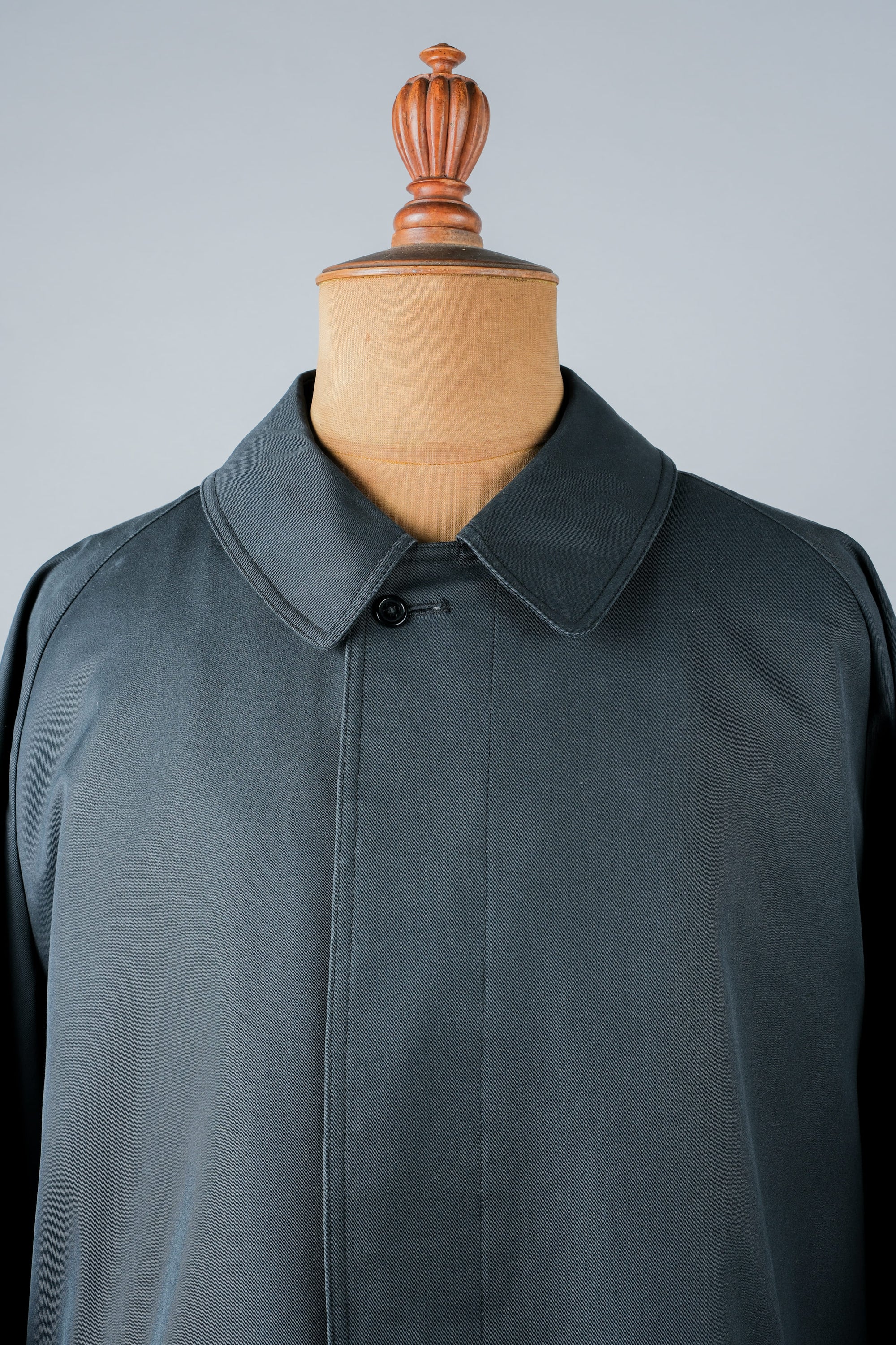 【~60's】Vintage Aquascutum Single Raglan Balmacaan Coat C100 Size.44REG "Aqua 5" "STEINHARDT 別注"