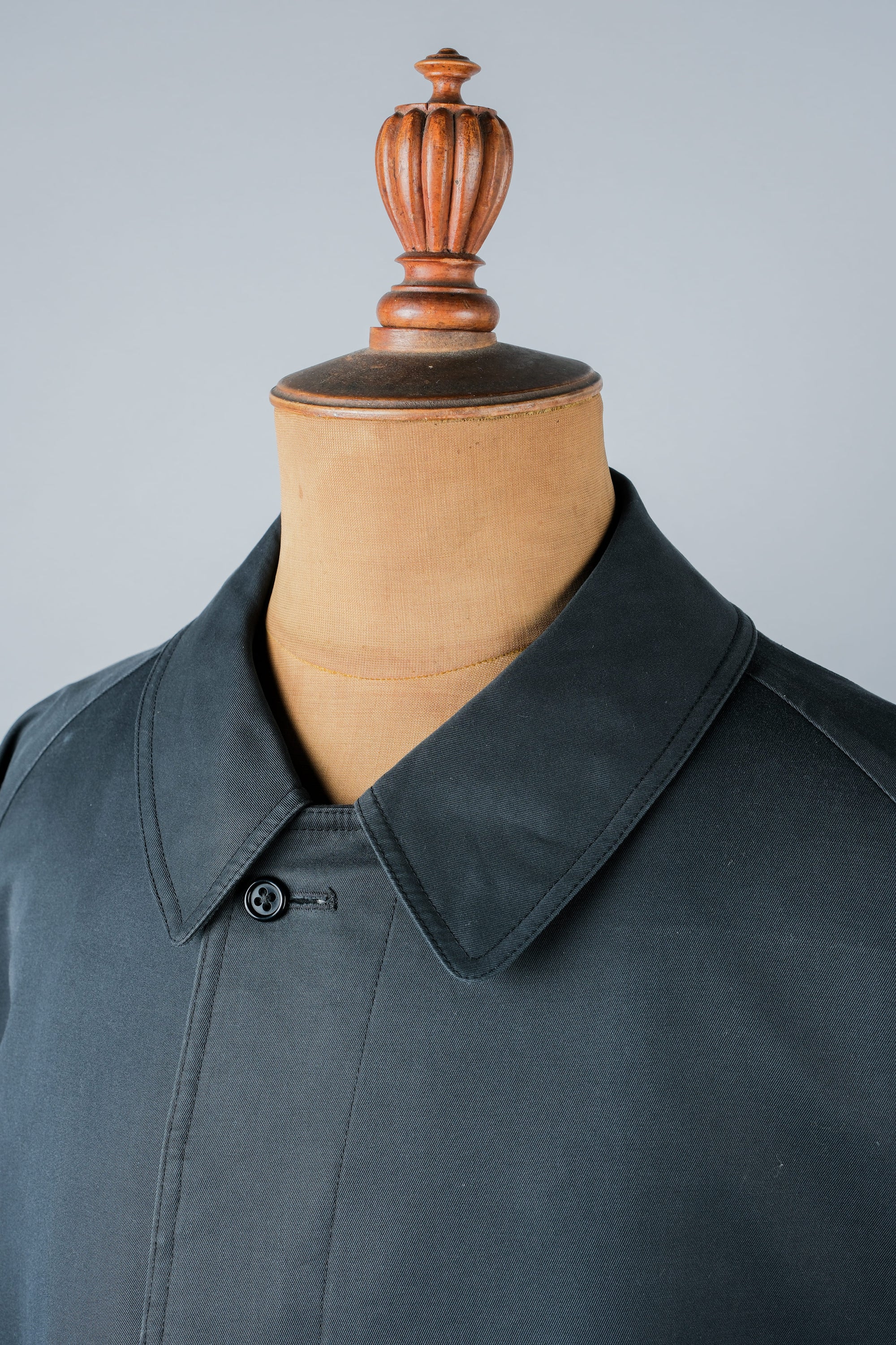 【~60's】Vintage Aquascutum Single Raglan Balmacaan Coat C100 Size.44REG "Aqua 5" "STEINHARDT 別注"