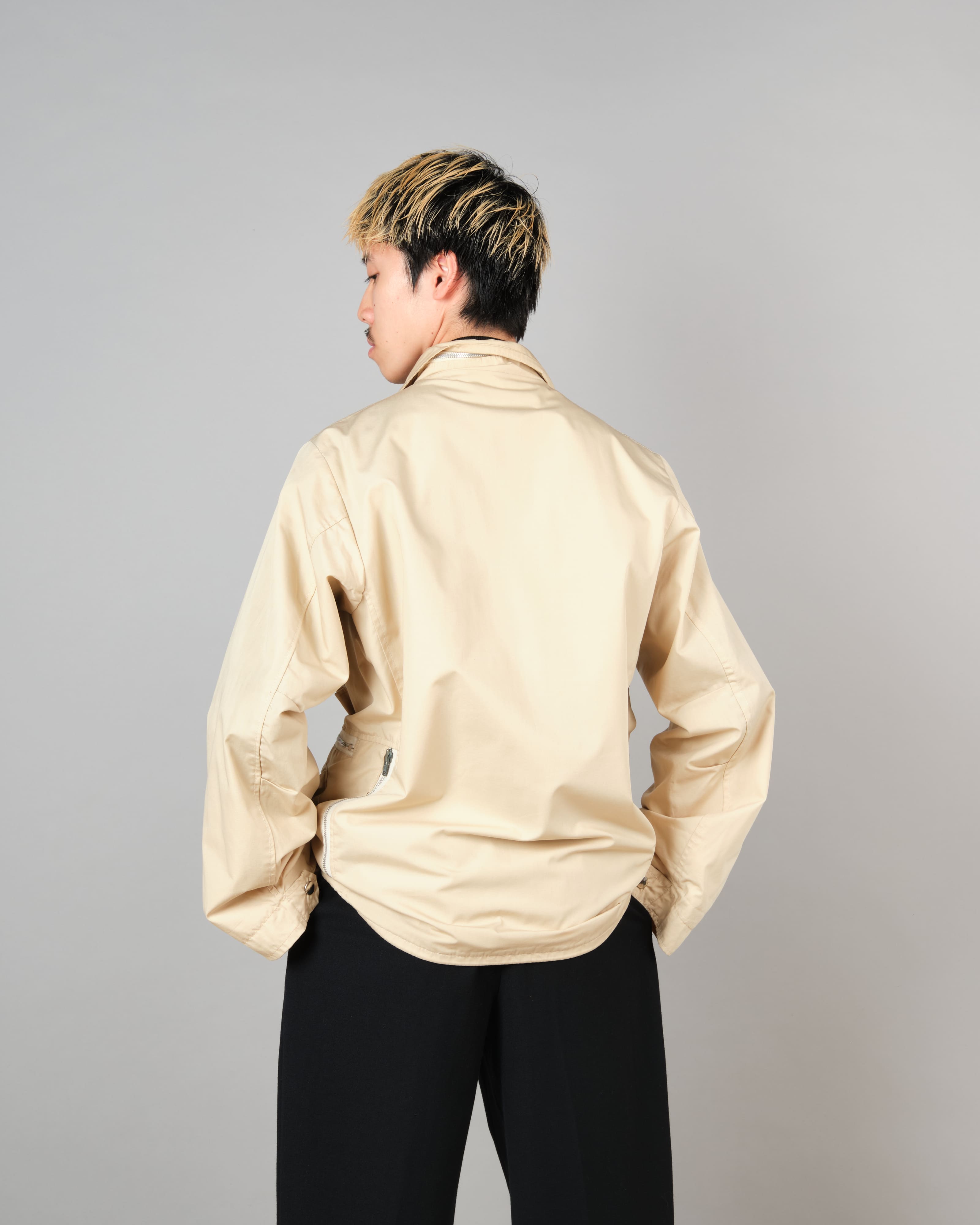 [~70's] French Vintage Multi Pocket Jacket