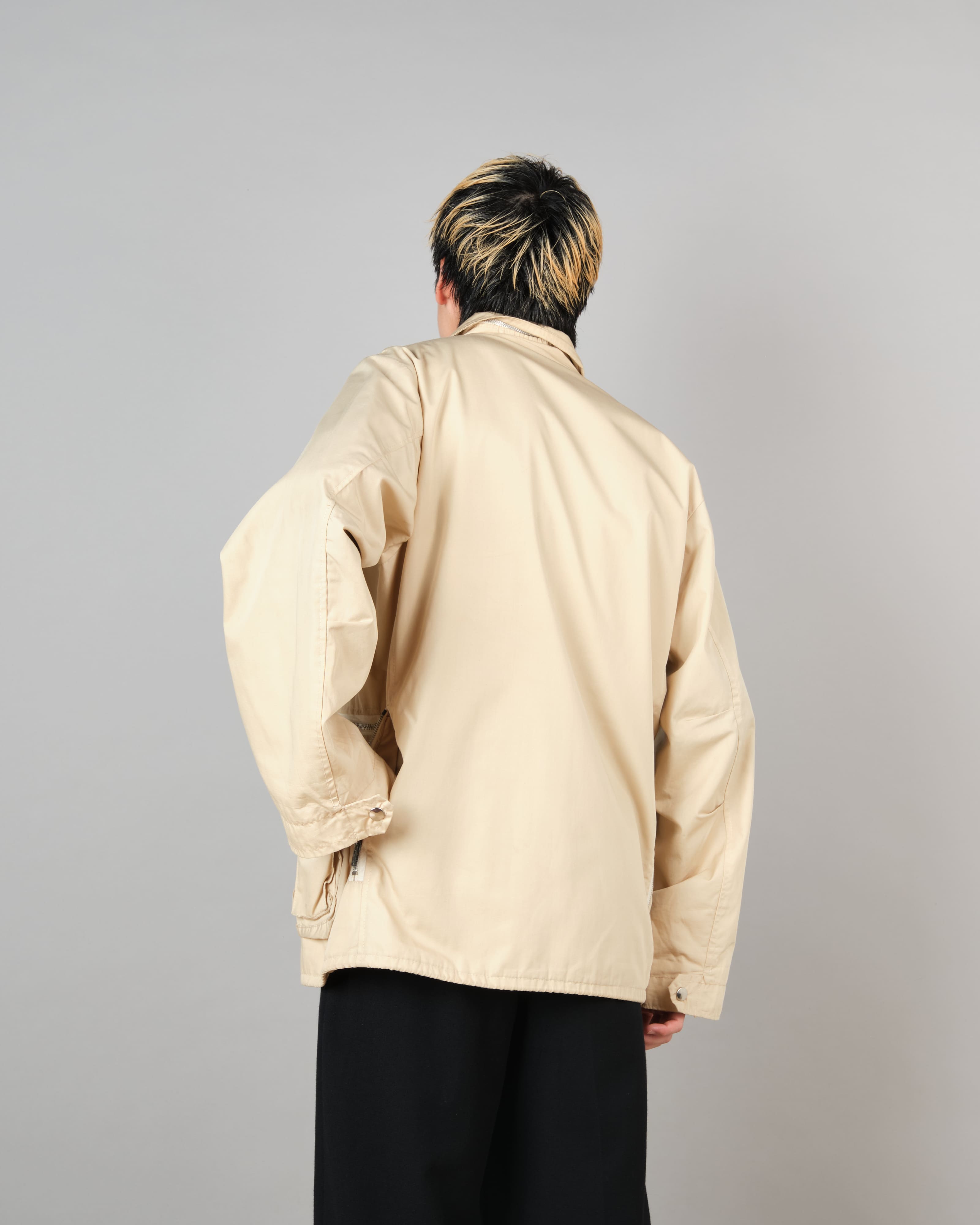 [~70's] French Vintage Multi Pocket Jacket
