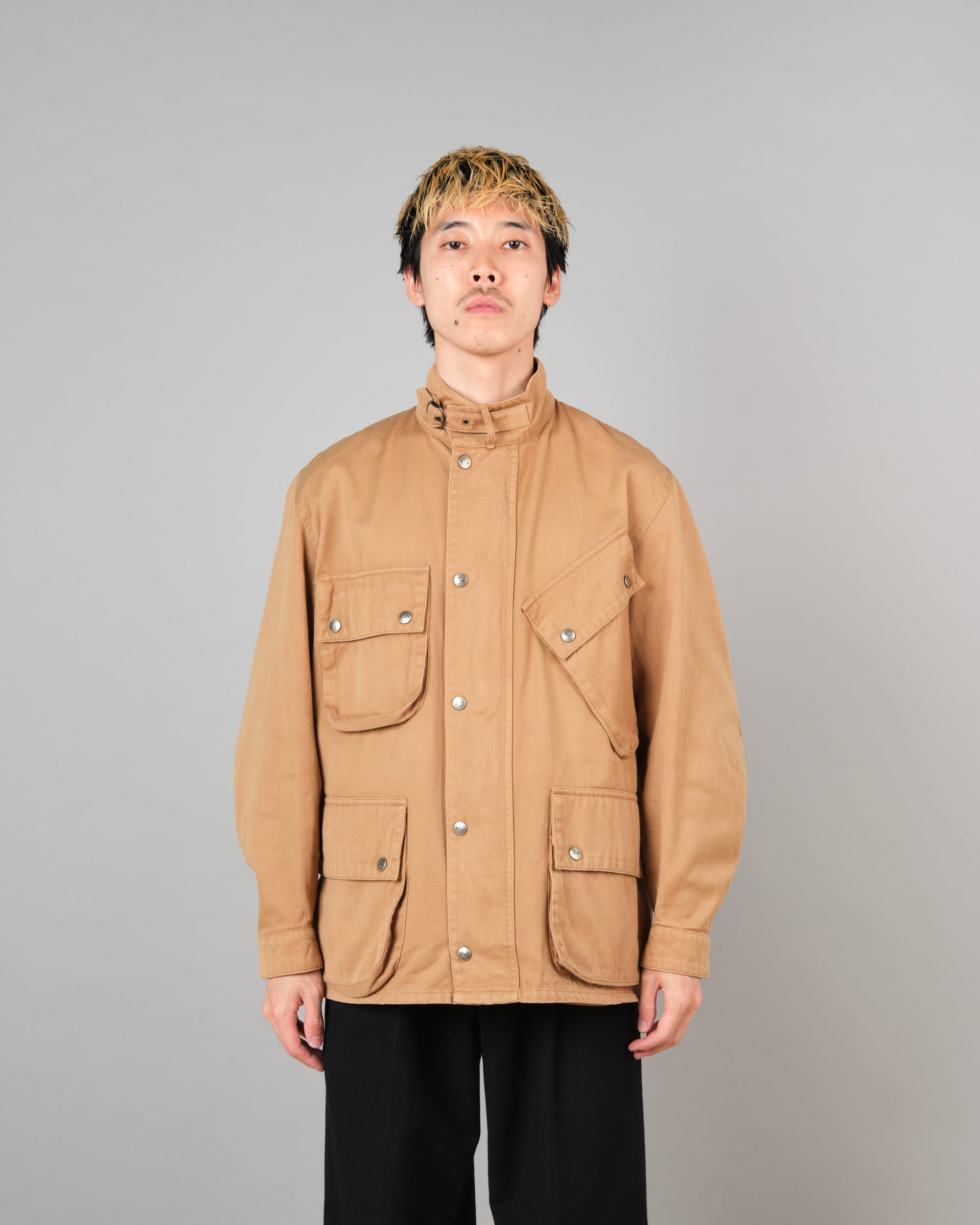 ［~80’s］Vintage The Duffer of ST.George Cotton Motorcycle Jacket Size.M