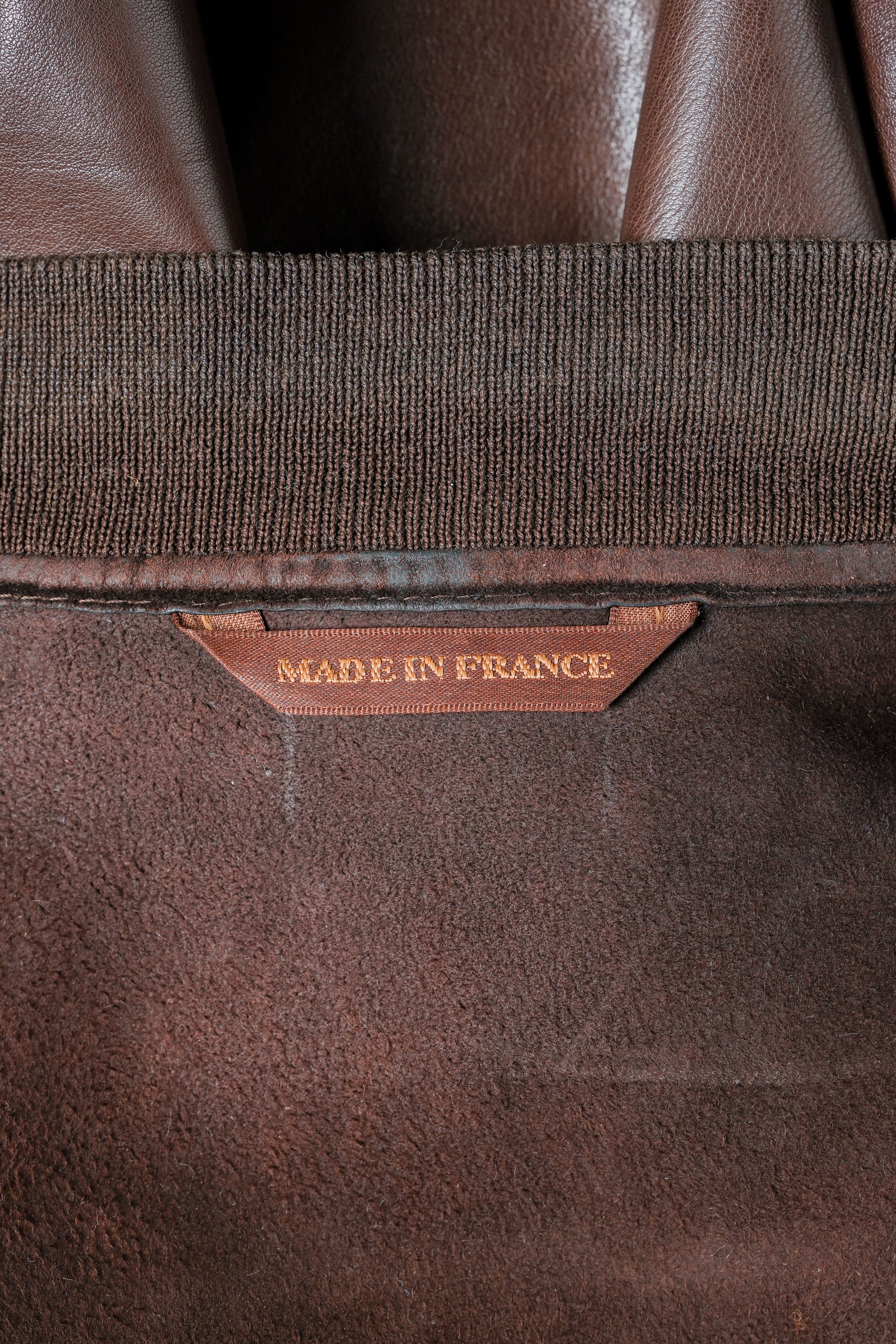［~90's］Old SERAPHIN Zip Up Lambskin Leather Blouson Size.50
