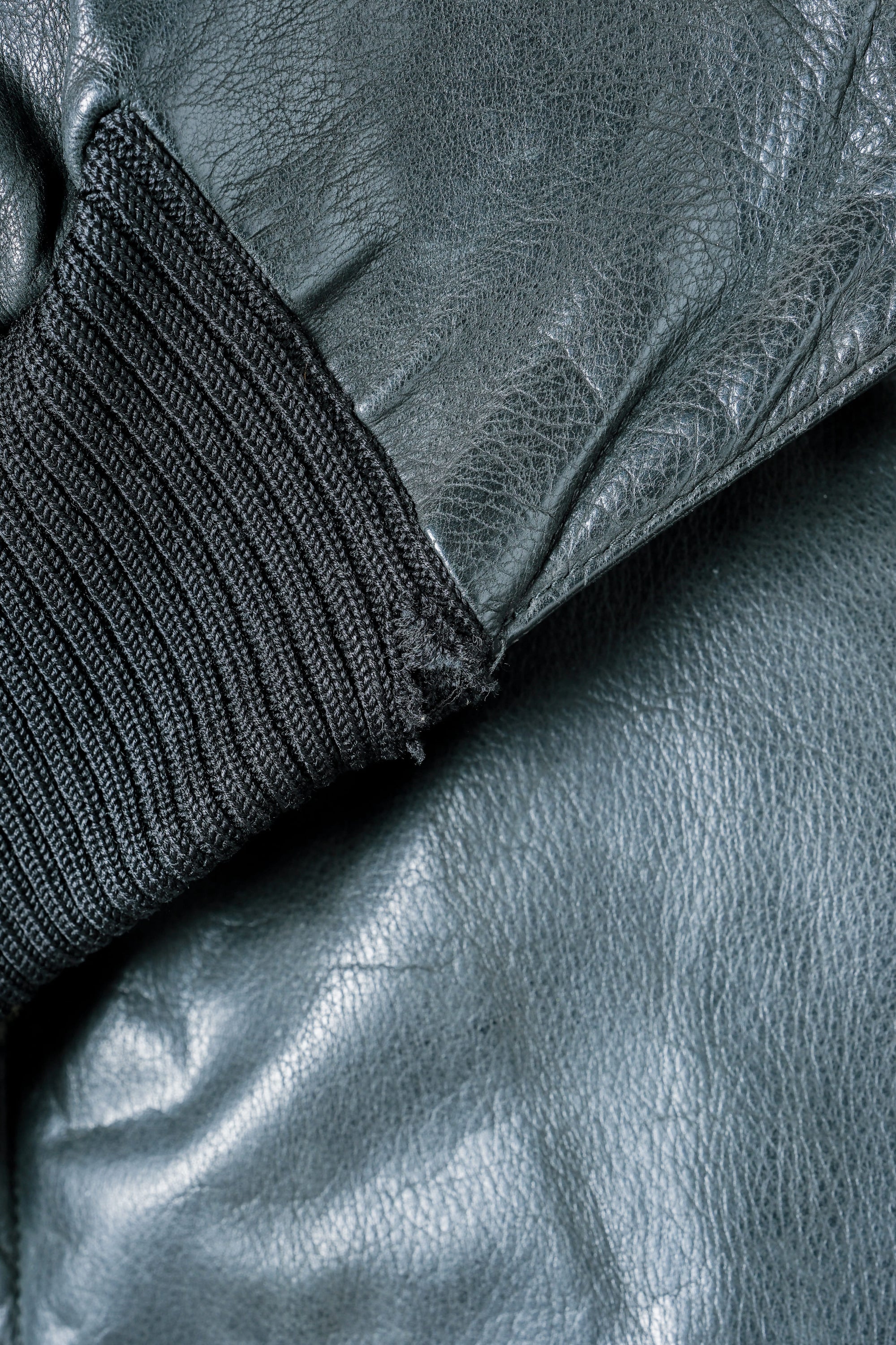 ［~90's］Old SERAPHIN Zip Up Leather Blouson