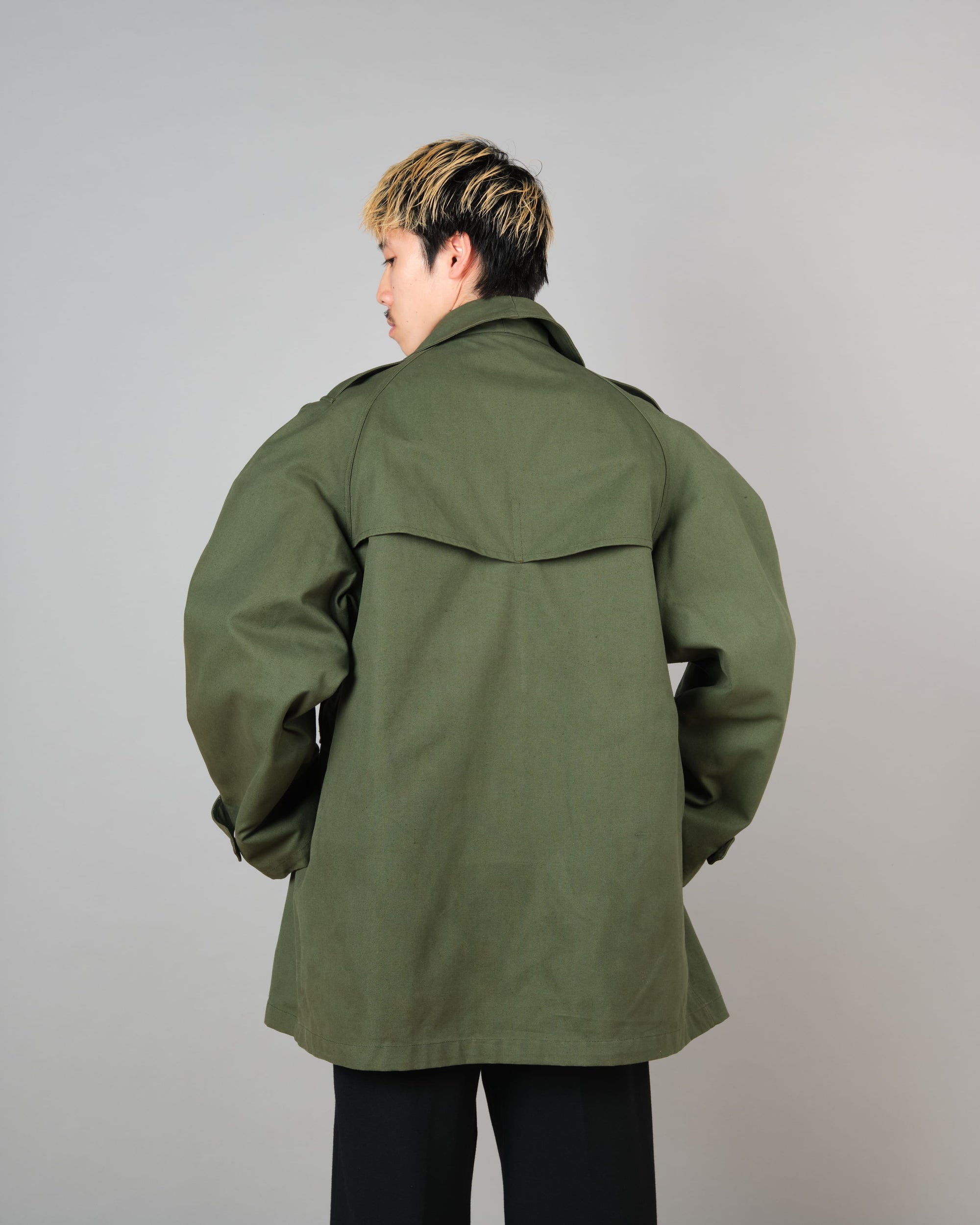 ［~50's］French Air Force M38 Double Breasted Motorcycle Jacket With Liner Size.96-100 "Dead Stock"