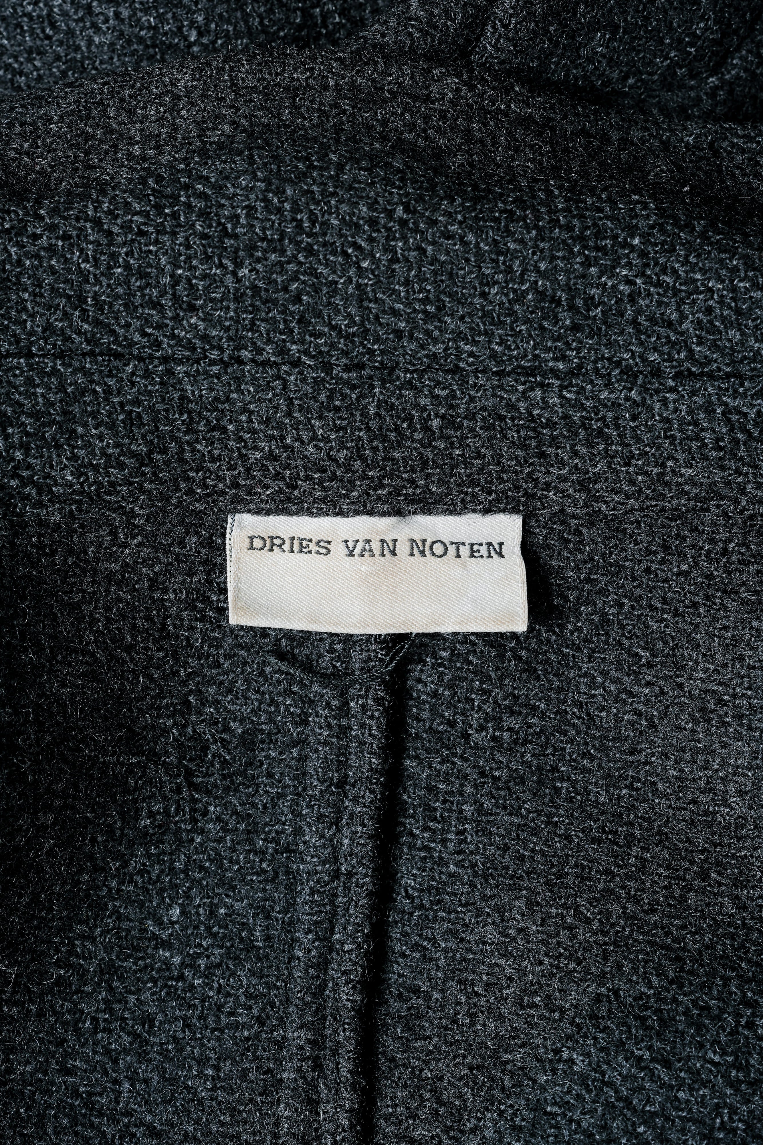 【~00’s】Old DRIES VAN NOTEN 4 Pockets Wool Lapel Jacket