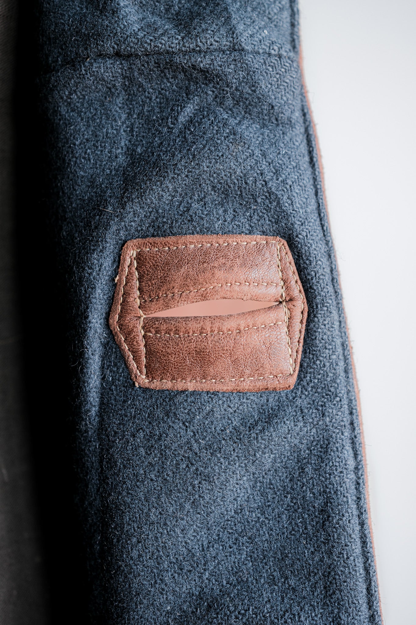 ［~40's］WWⅡ British Army Jerkin Leather Vest Size.2 "Modified"