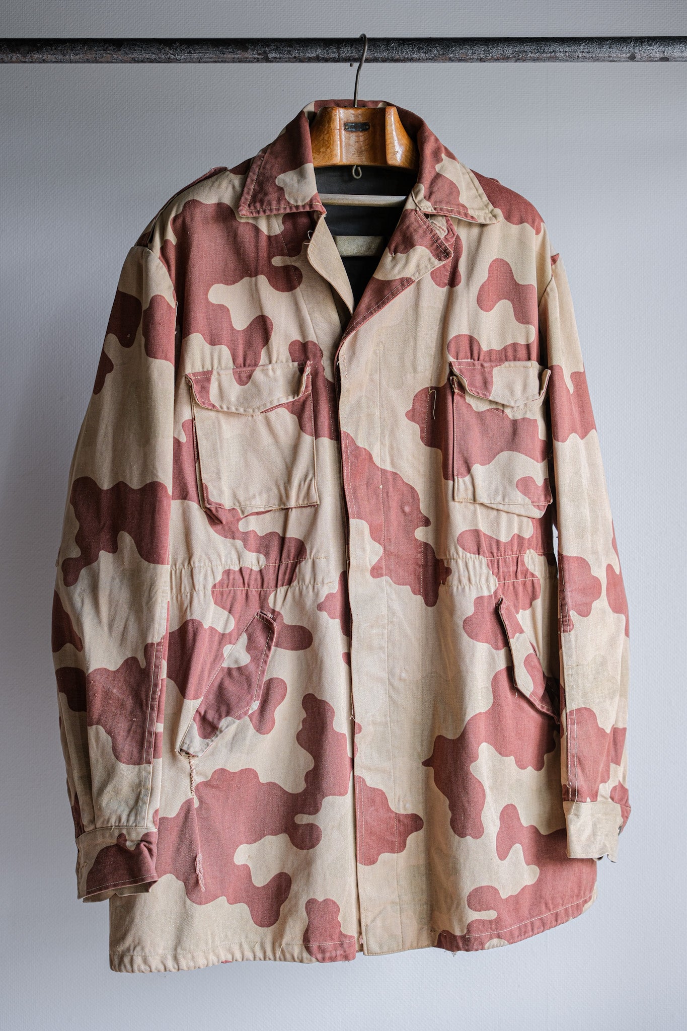 [~ 40's] WWⅡ National Republican Army San Marco Camouflage Field Jacket "RSI"