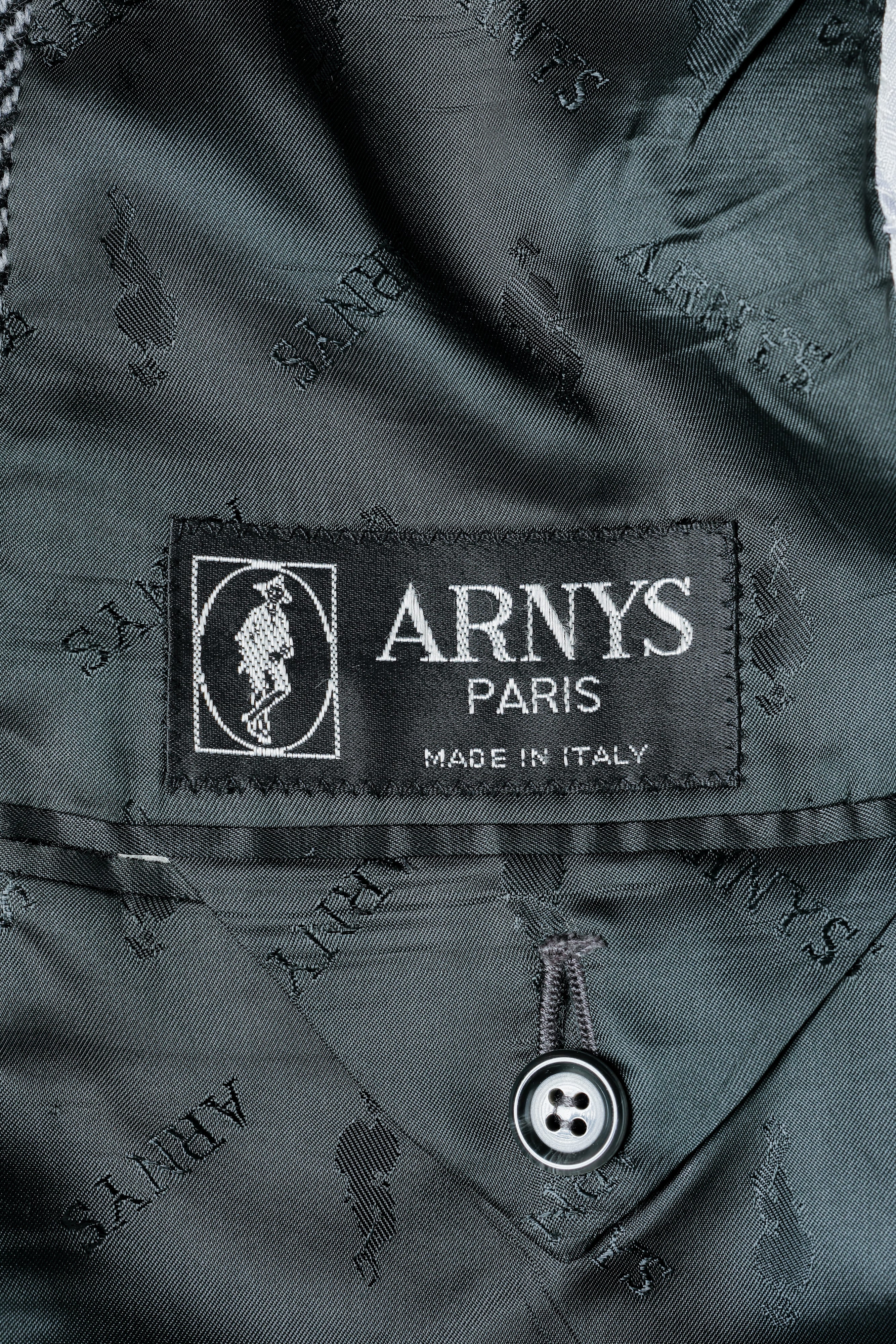 【~00's】Old ARNYS PARIS HBT Wool 2B Tailored Jacket