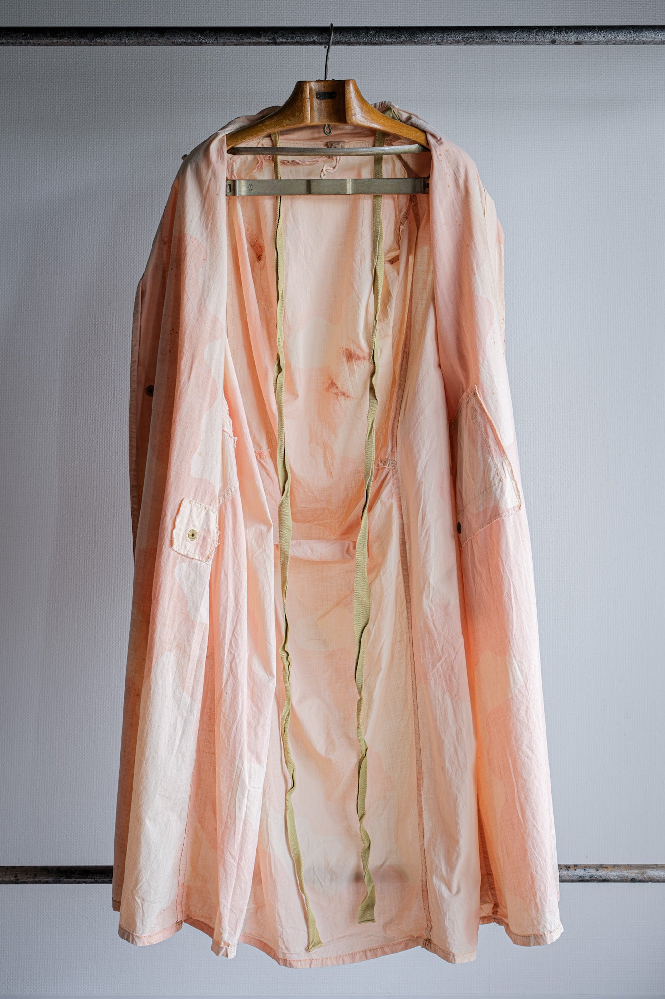 ［~40's］WWⅡ British Army Pink Camouflage Anti Gas Cape
