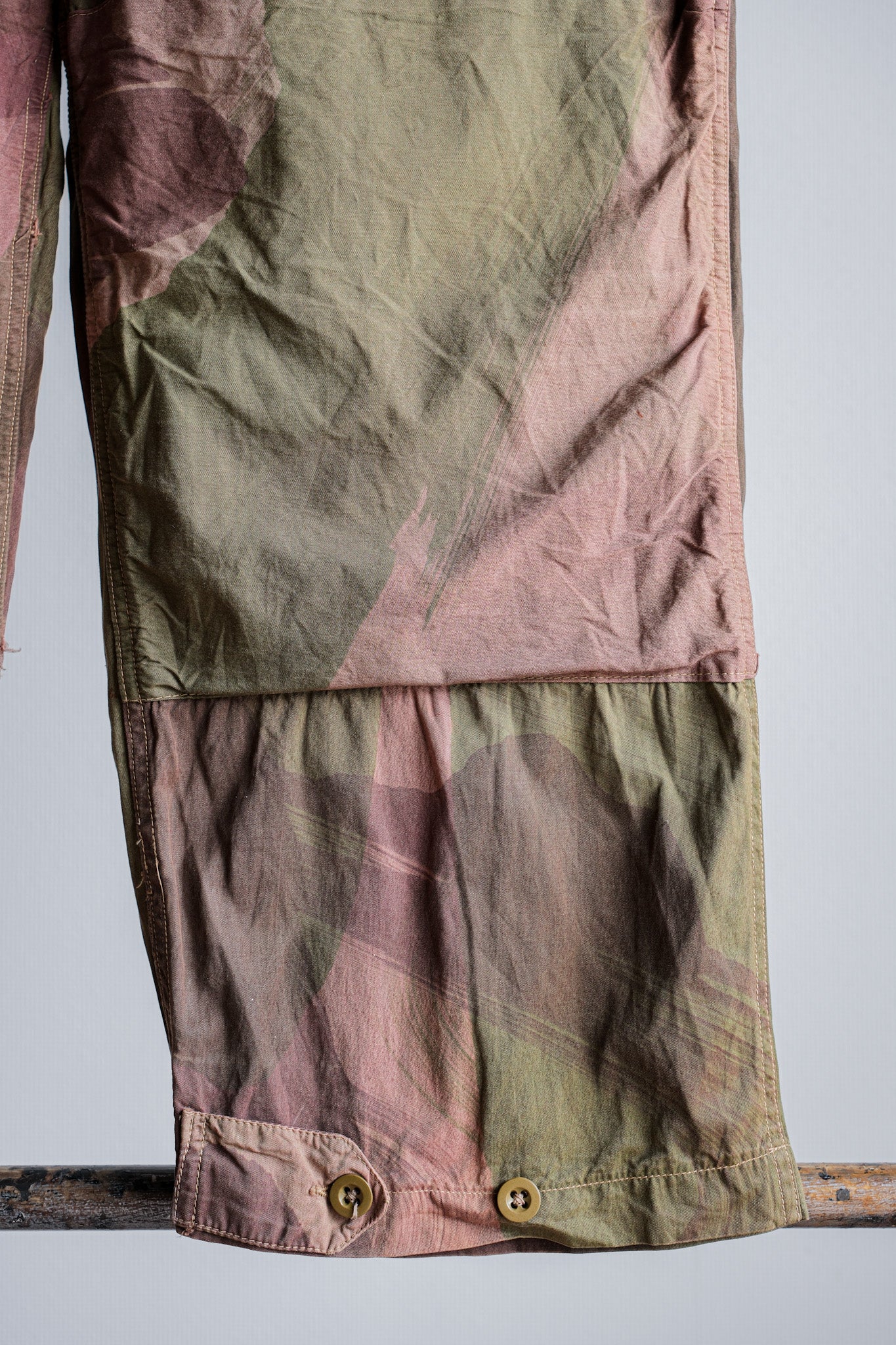 [~ 40's] WWⅡ British Army Camouflage WindProof Trousers "SAS"