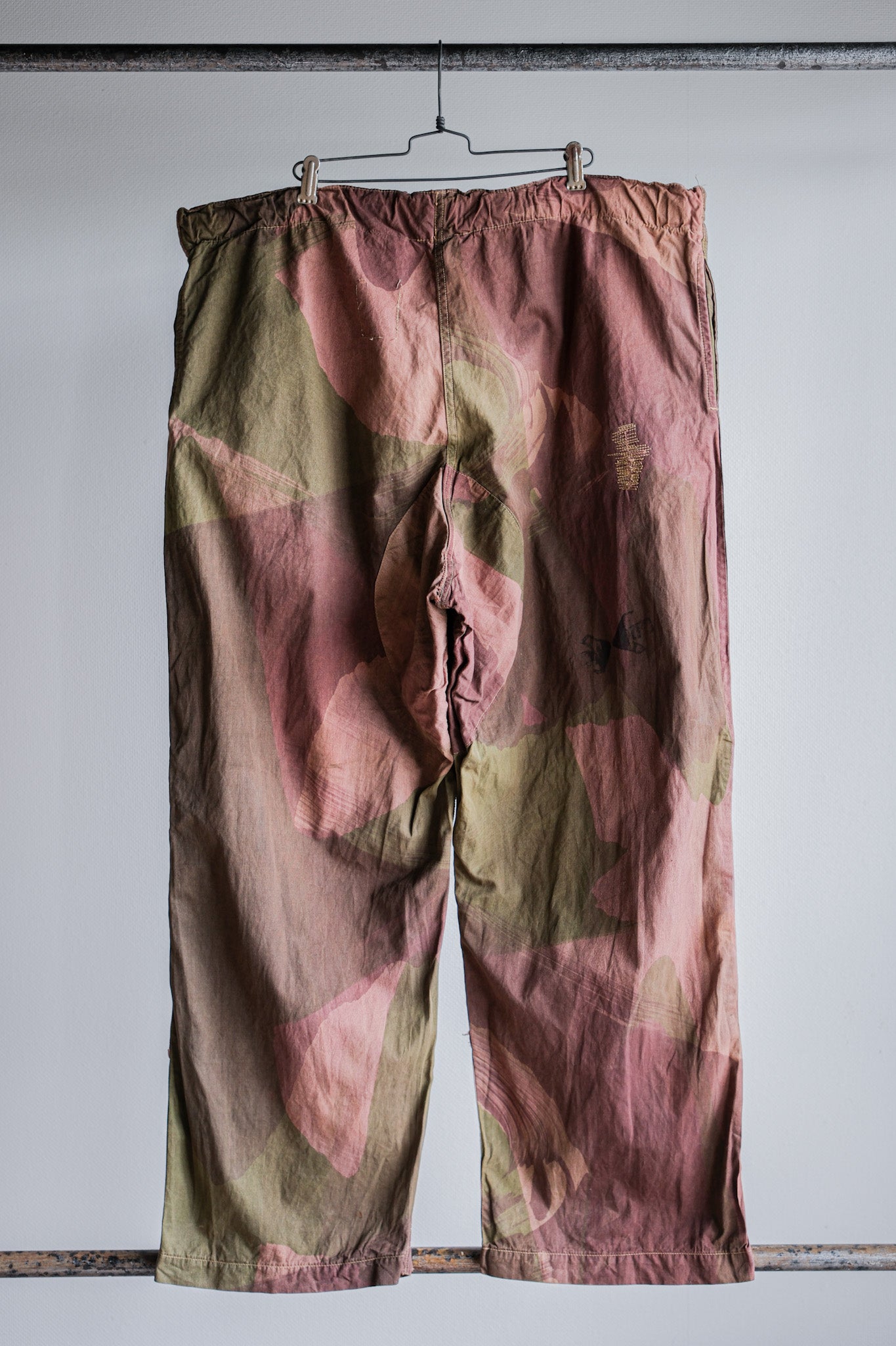 【~40's】WWⅡ British Army Camouflage Windproof Trousers "SAS"