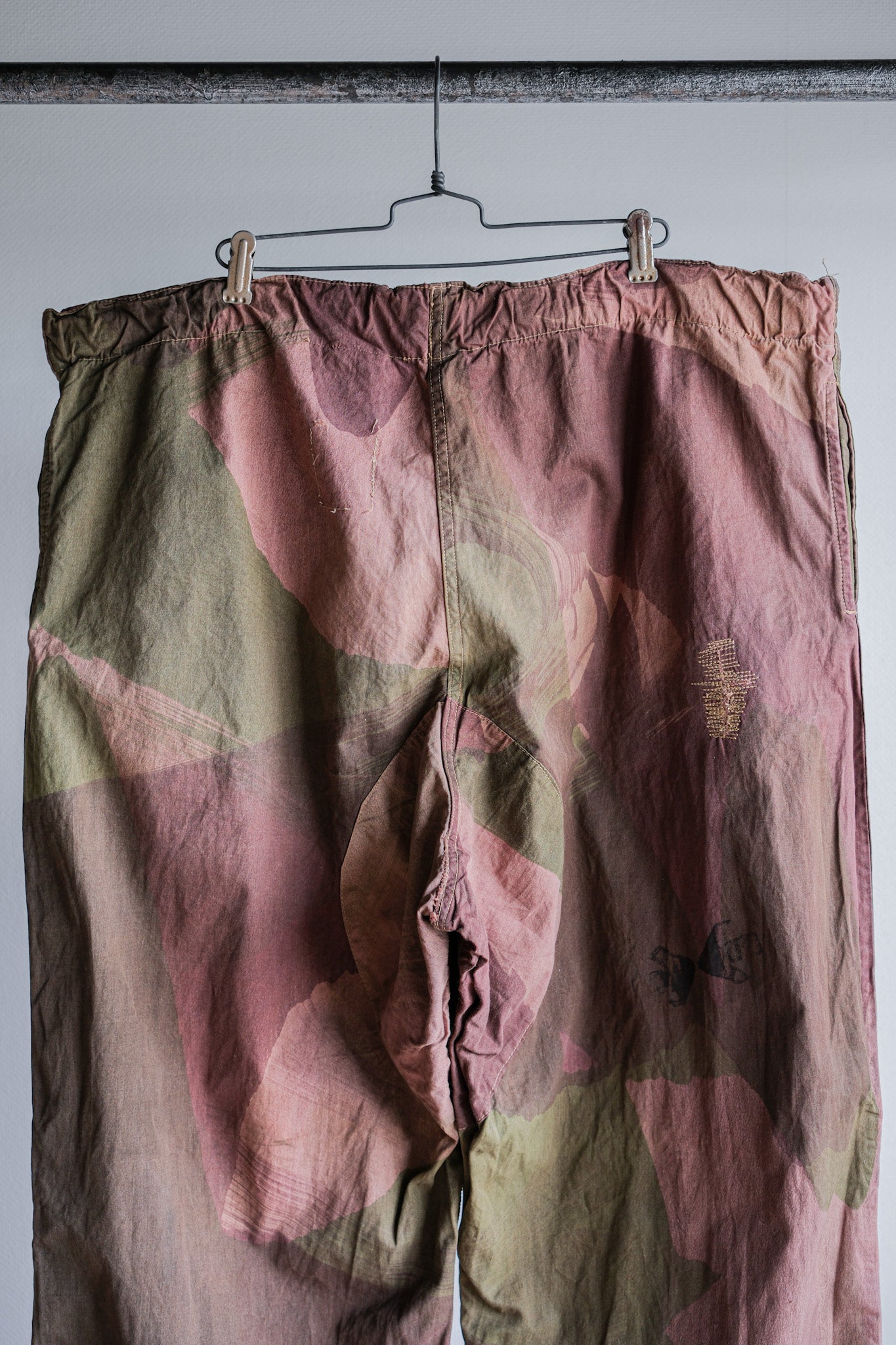 【~40's】WWⅡ British Army Camouflage Windproof Trousers "SAS"