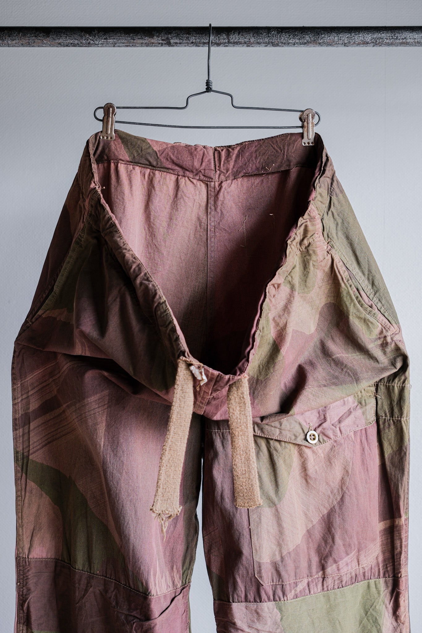 ［~40's］WWⅡ British Army Camouflage Windproof Trousers "SAS"