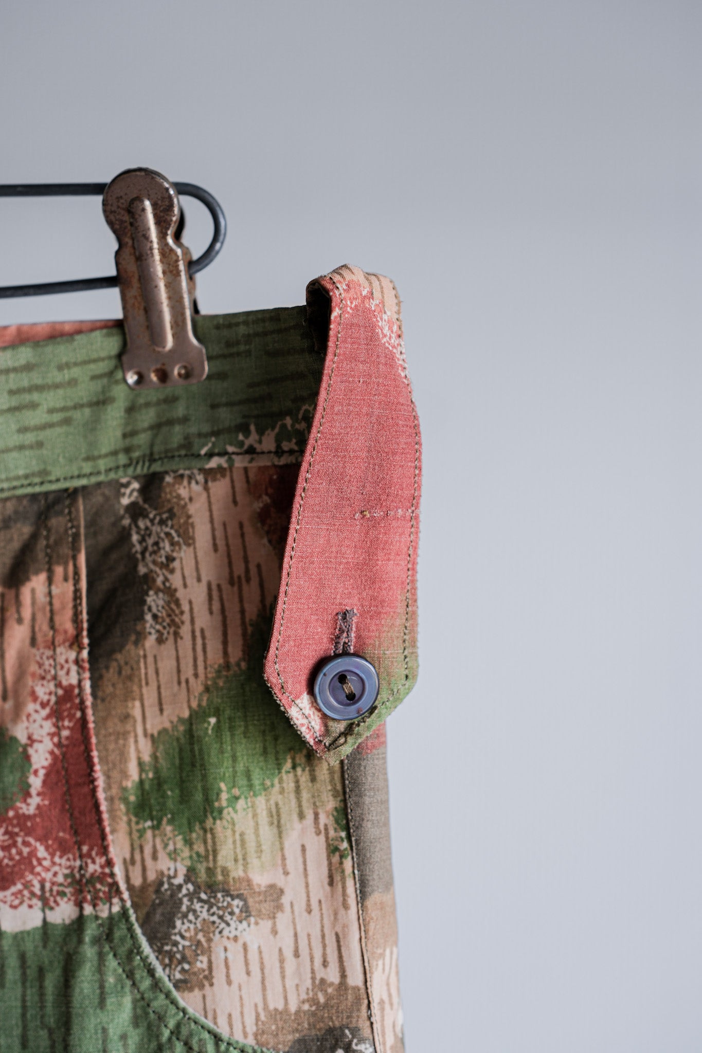 ［~60's］Czechoslovakian Army Sumpfmuster Pattern Camouflage Trousers "Localmade"