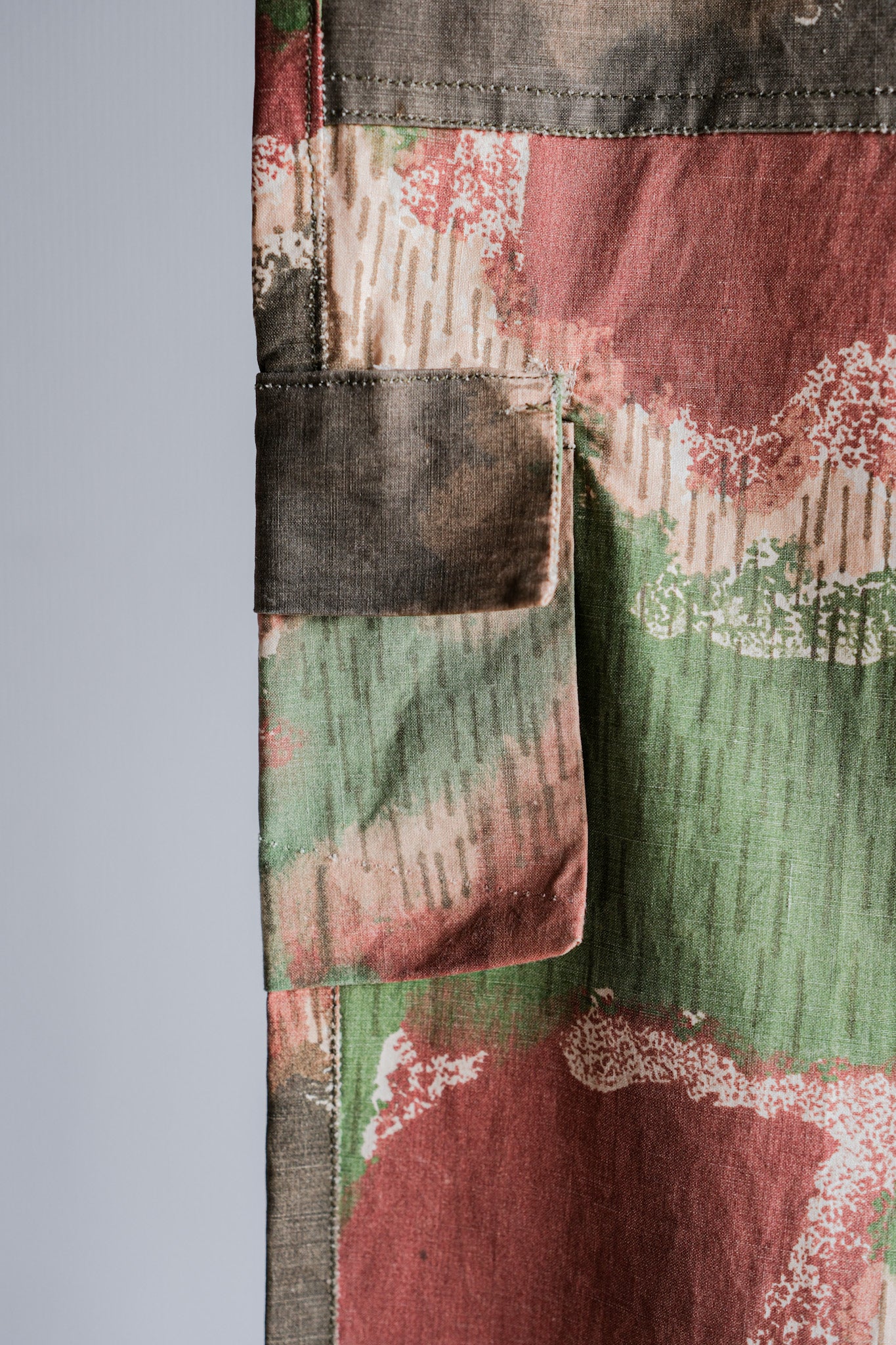 ［~60's］Czechoslovakian Army Sumpfmuster Pattern Camouflage Trousers "Localmade"