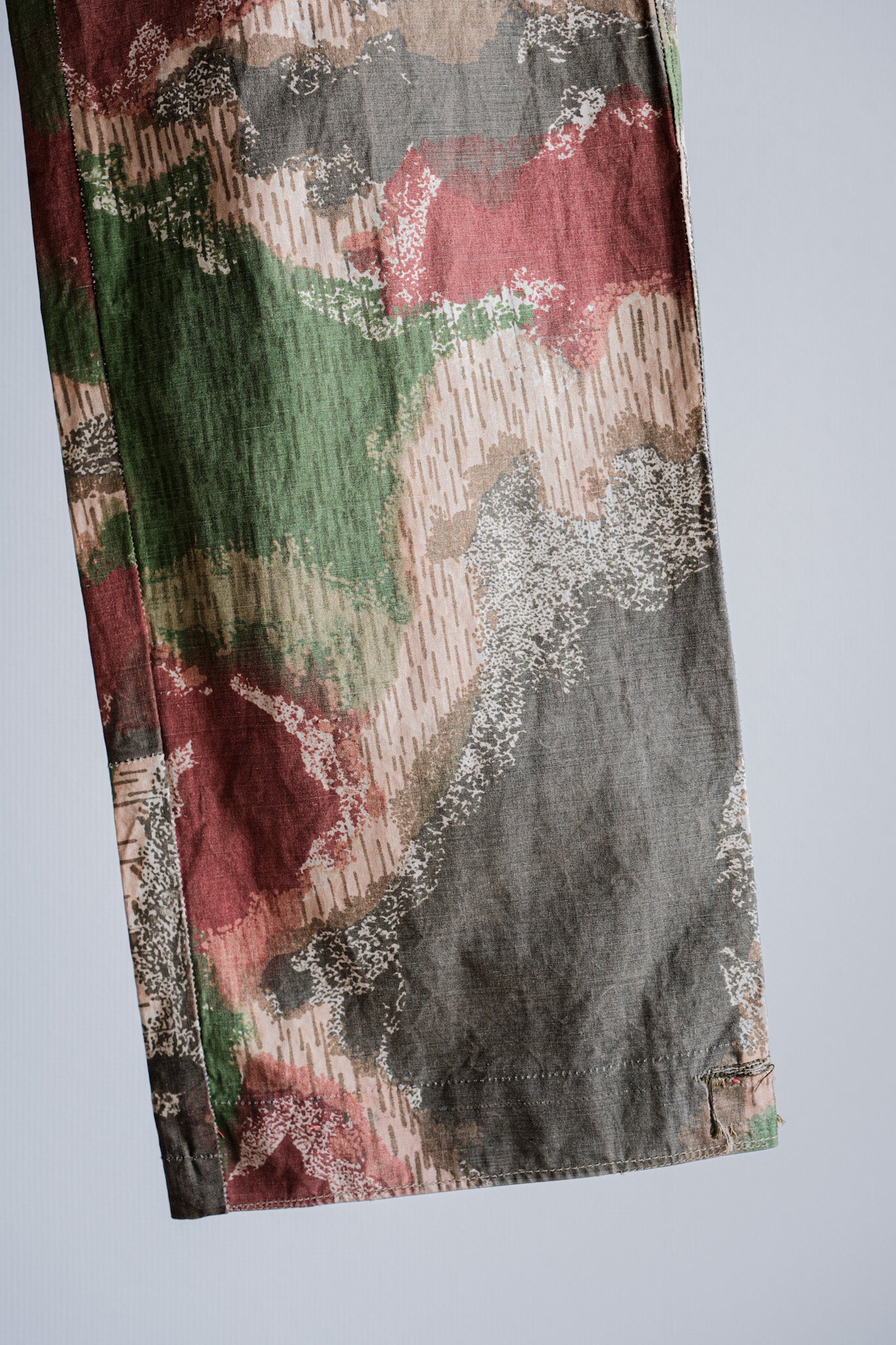 ［~60's］Czechoslovakian Army Sumpfmuster Pattern Camouflage Trousers "Localmade"