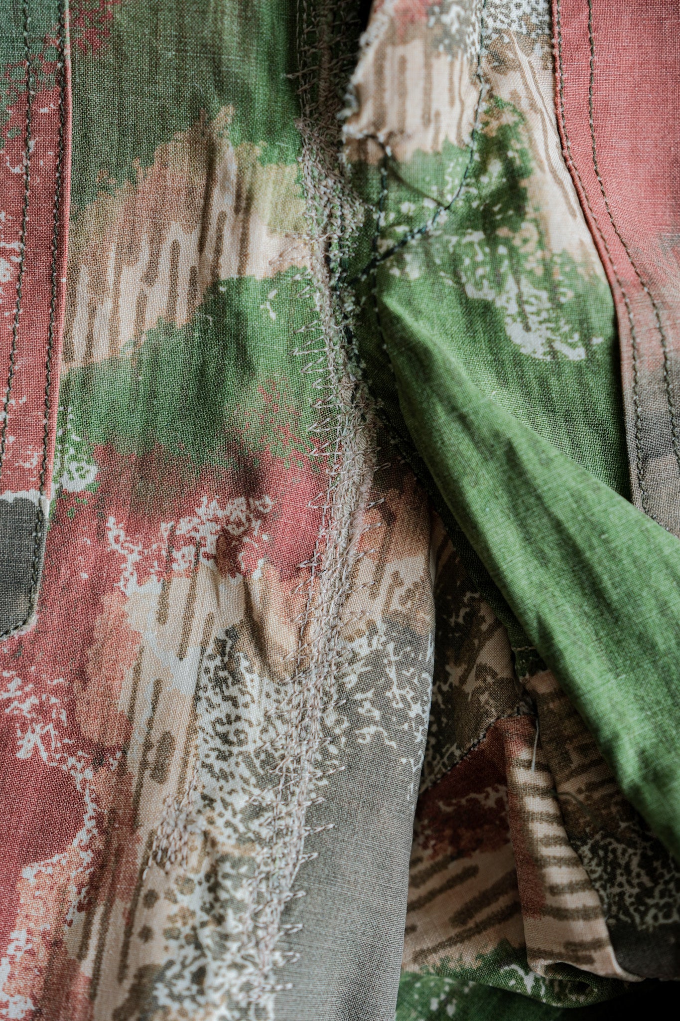 ［~60's］Czechoslovakian Army Sumpfmuster Pattern Camouflage Trousers "Localmade"