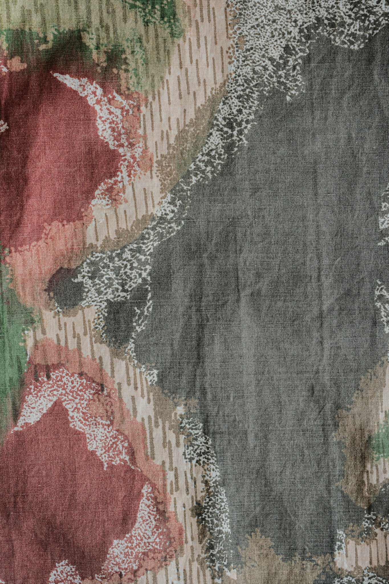 ［~60's］Czechoslovakian Army Sumpfmuster Pattern Camouflage Trousers "Localmade"
