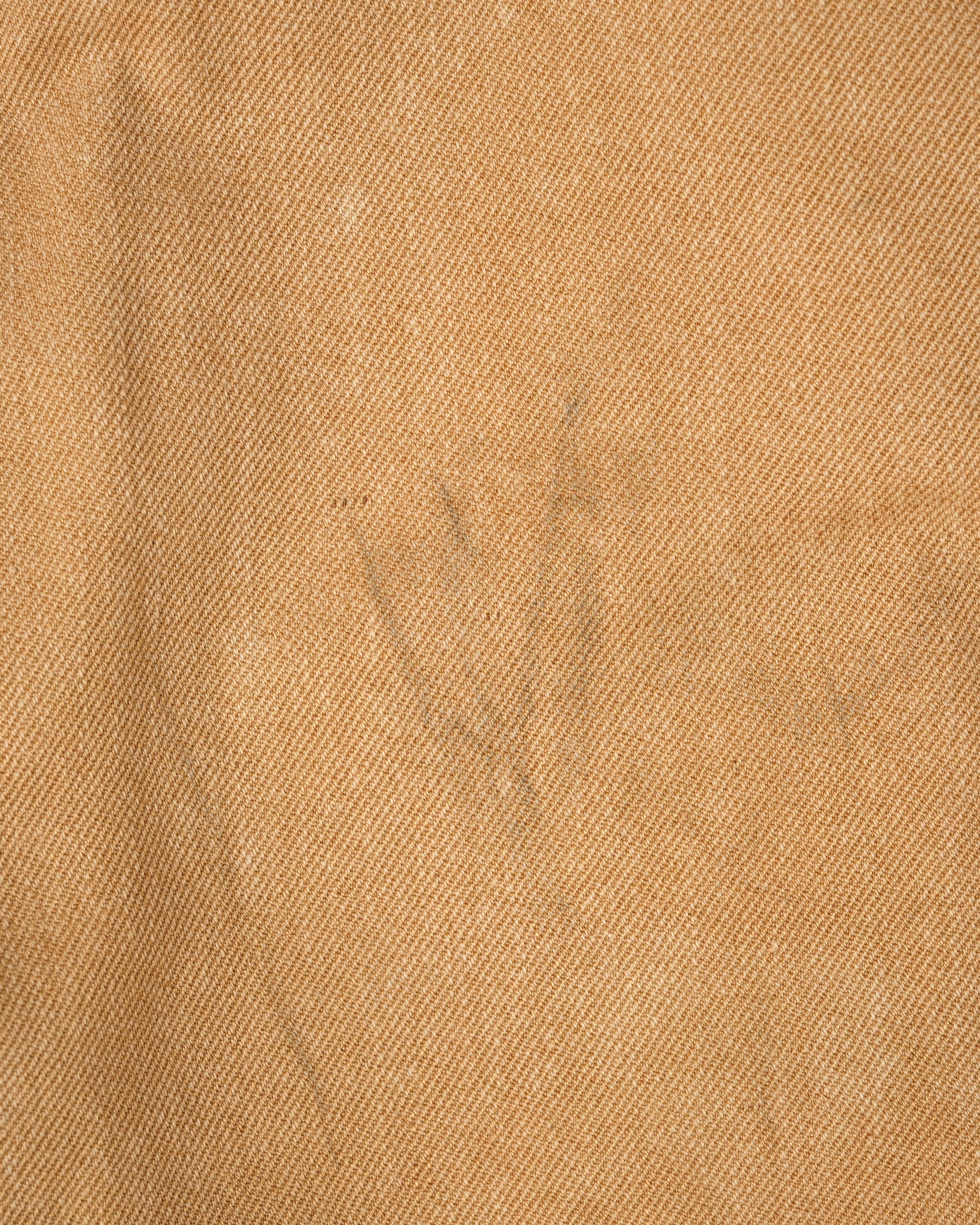 ［~50’s］French Army Brown Beige Cotton Twill Trousers