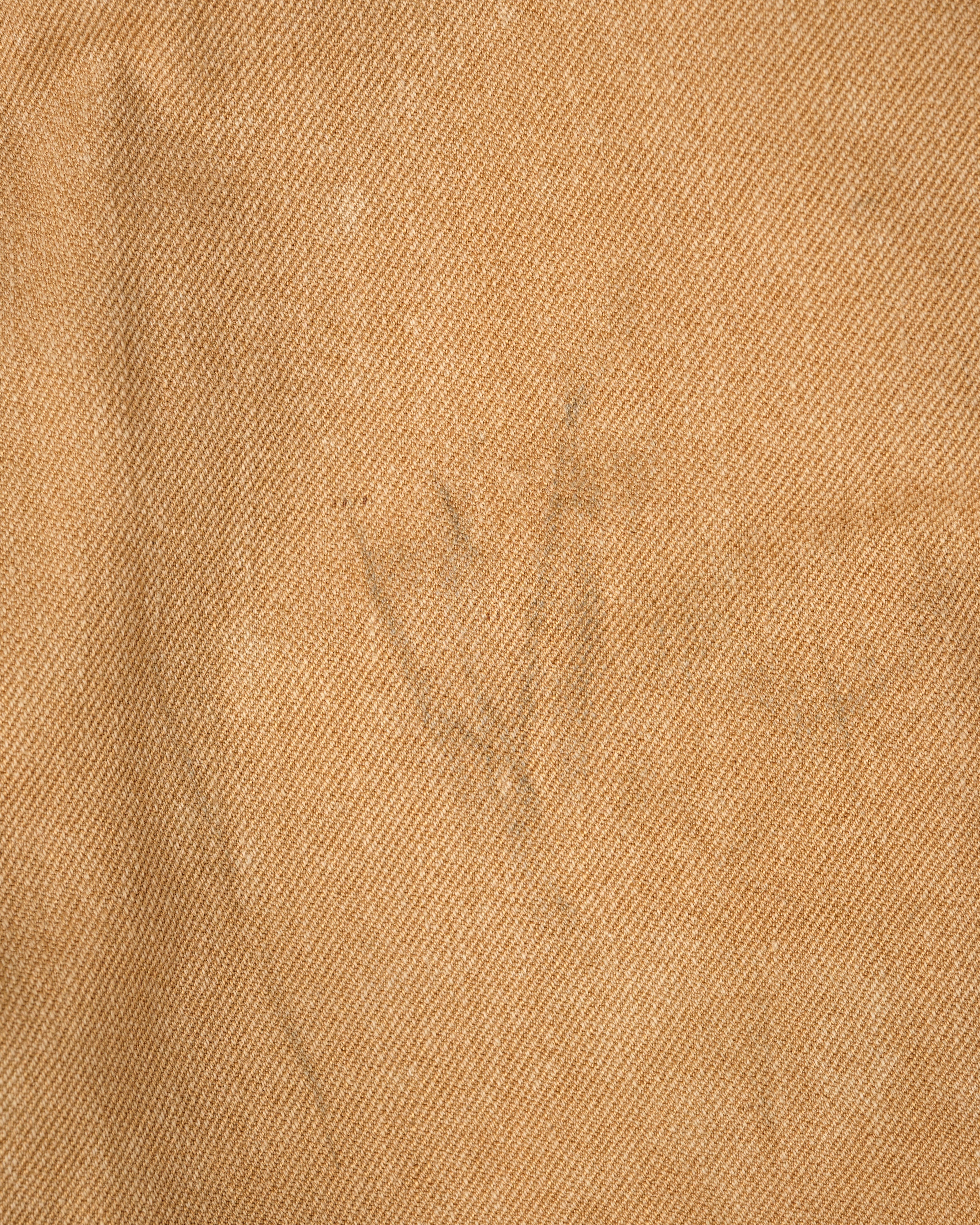 [~ 50's] Armée française Brown Beige Cotton Twill pantalon