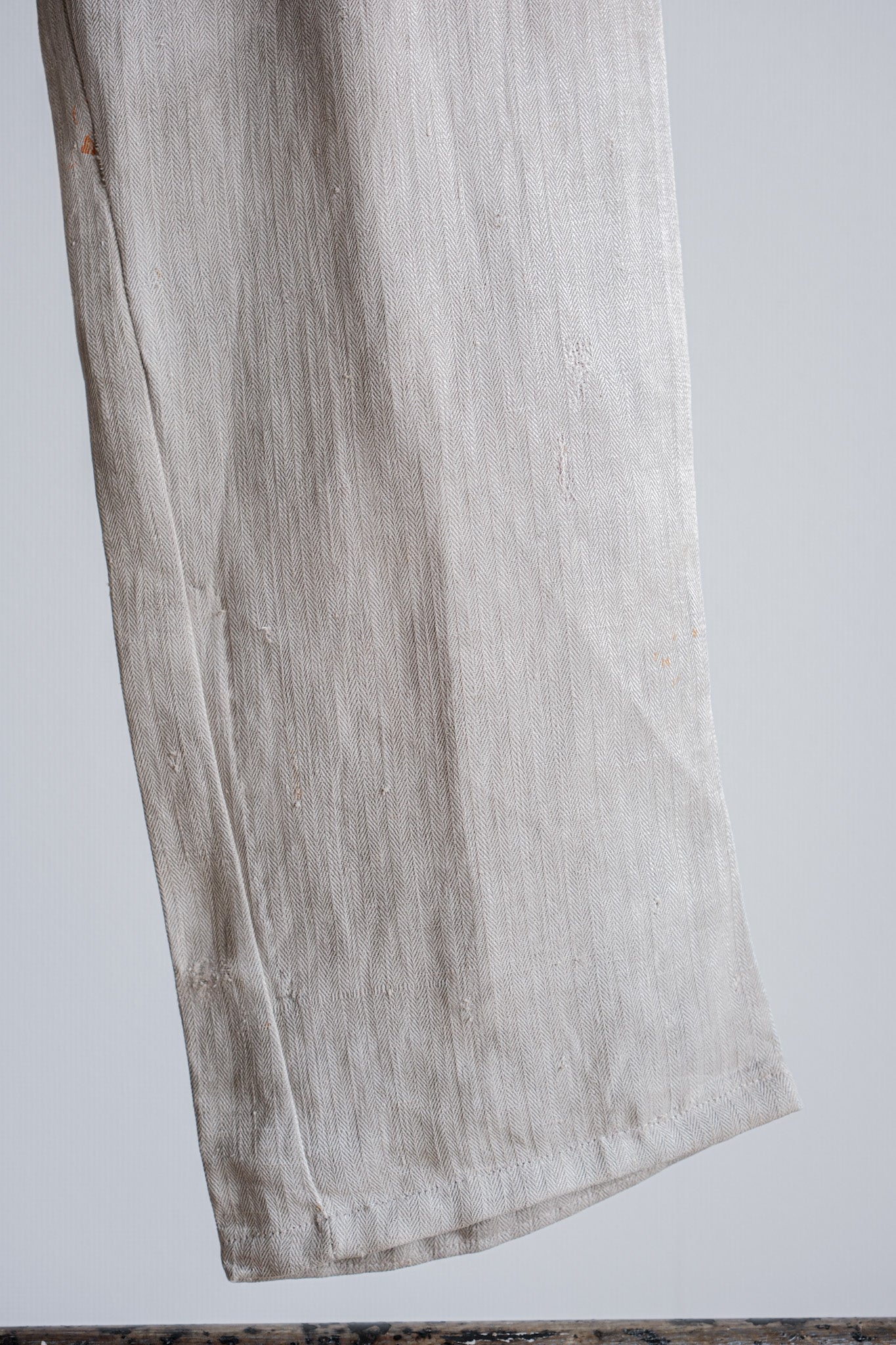 ［~40's］WWⅡ German Army Drillich HBT Linen Trousers "Wehrmacht"