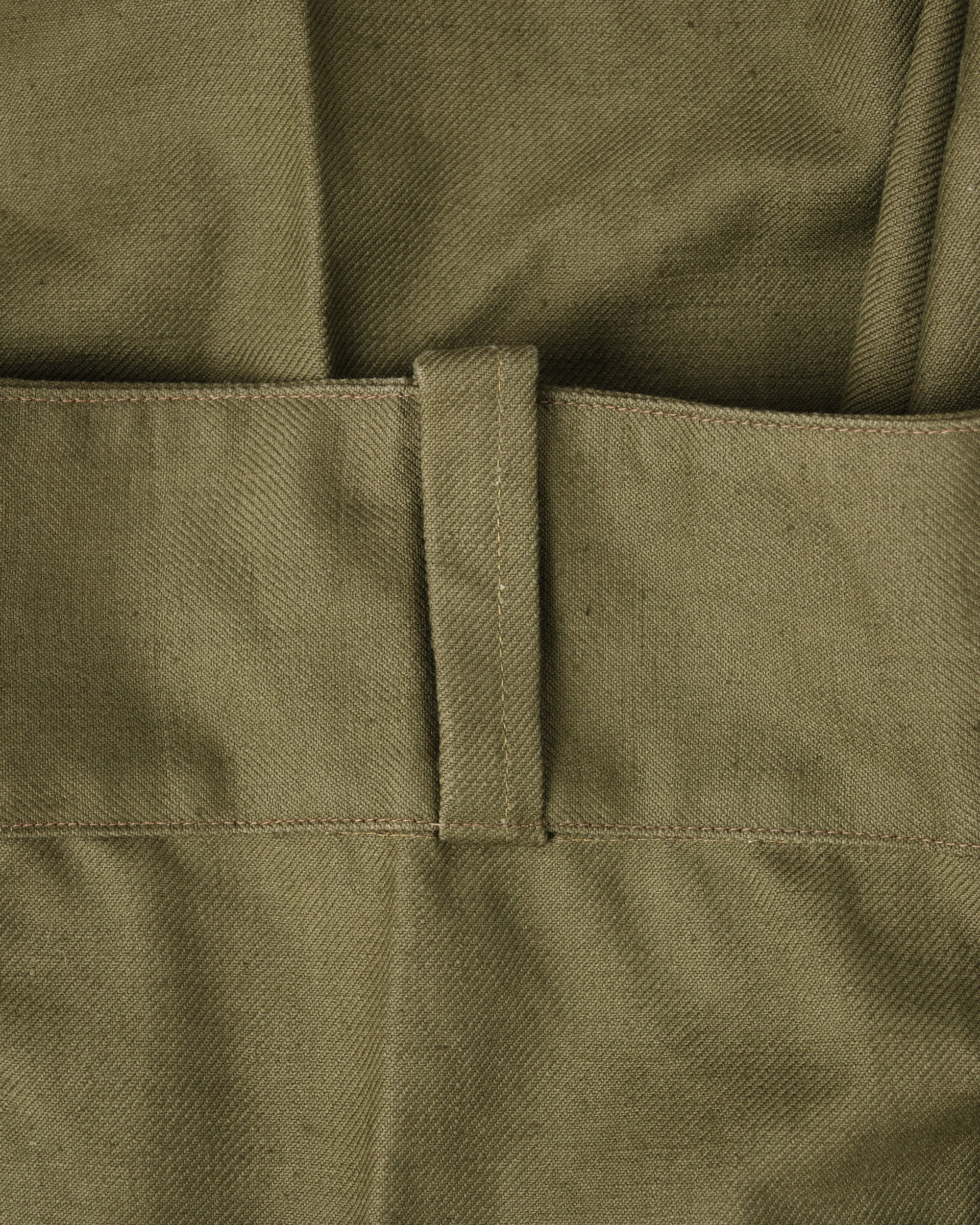 【~40's】French Army M47 Field Trousers With 3 Top Buttons Size.100XC "1st Type" "Dead Stock"