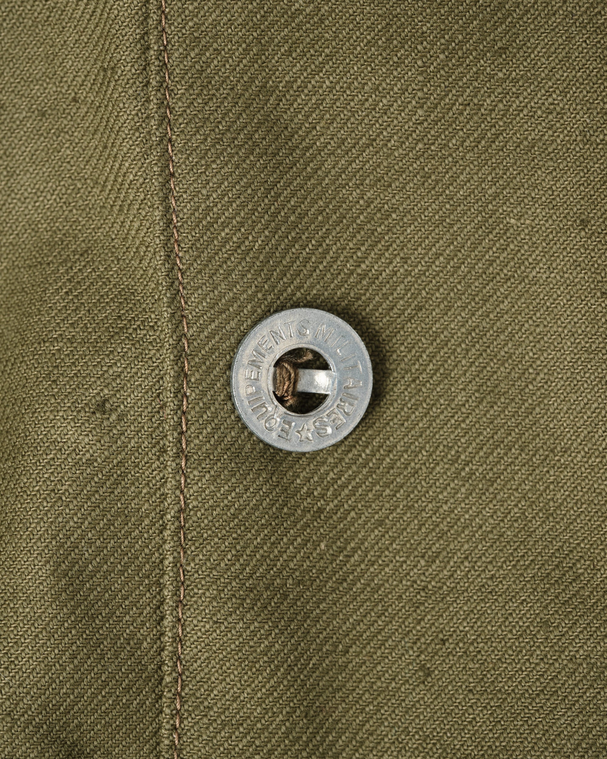 【~40's】French Army M47 Field Trousers With 3 Top Buttons Size.100XC "1st Type" "Dead Stock"