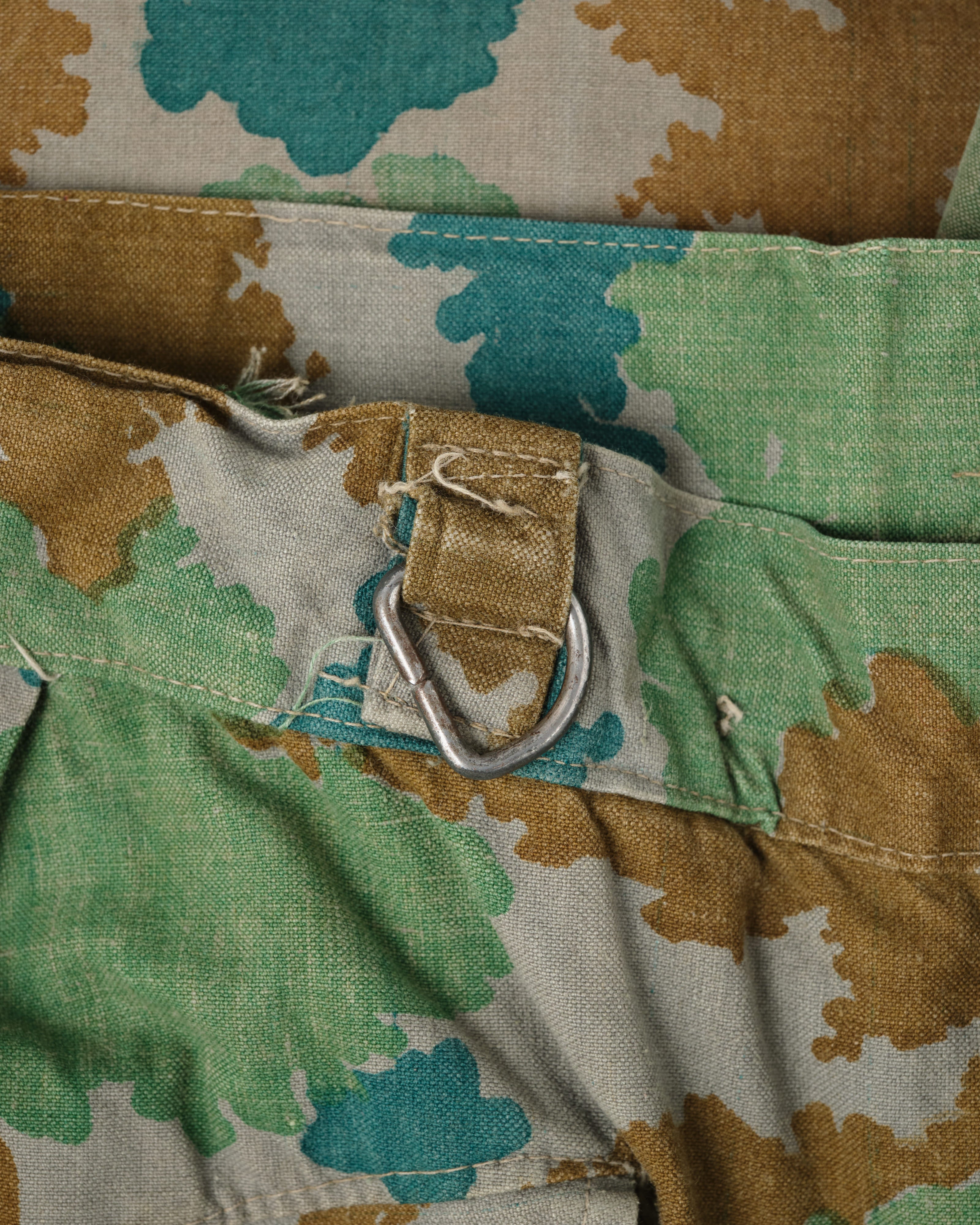 [~ 60's] กองทัพเยอรมัน East Blumenarn Camouflage Sniper กางเกงขนาด 2 "NVA"