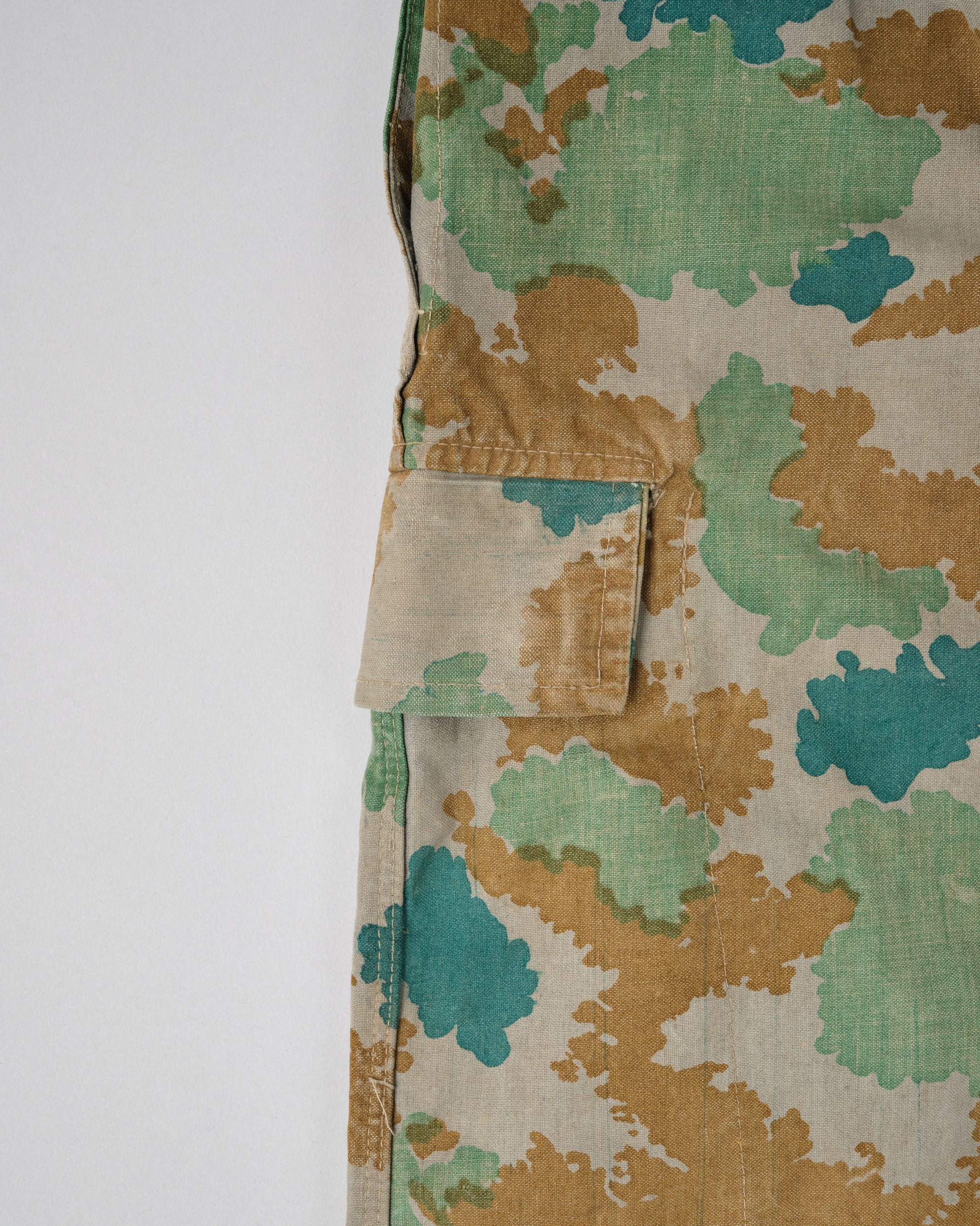 ［~60's］East German Army Blumentarn Camouflage Sniper Trousers Size.2 "NVA"