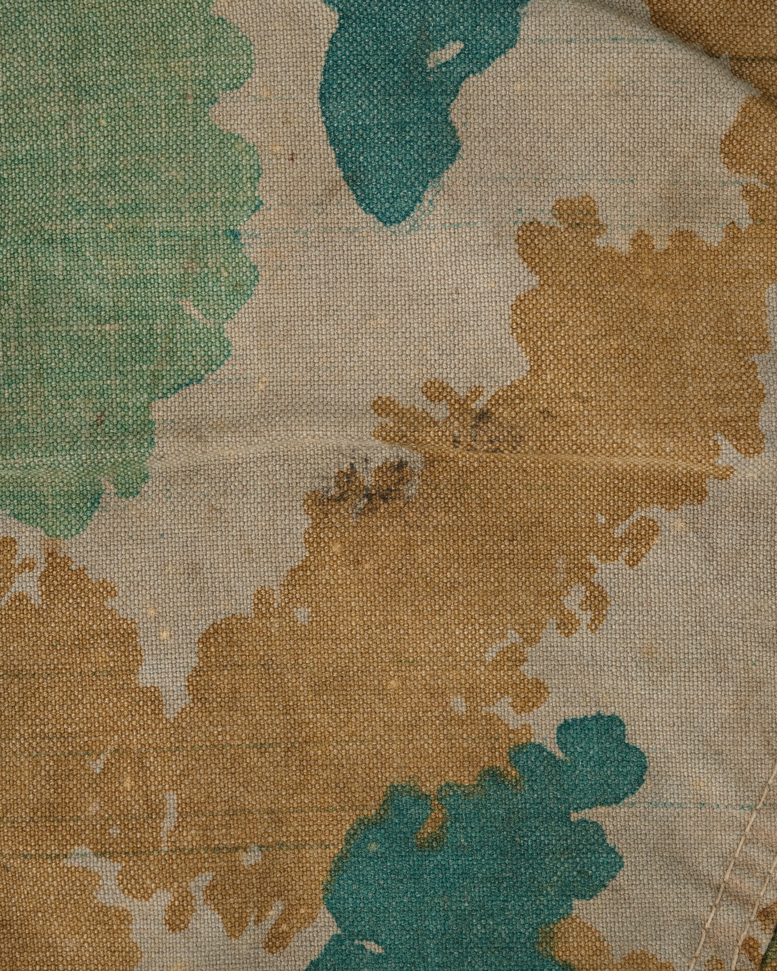 [~ 60's] กองทัพเยอรมัน East Blumenarn Camouflage Sniper กางเกงขนาด 2 "NVA"