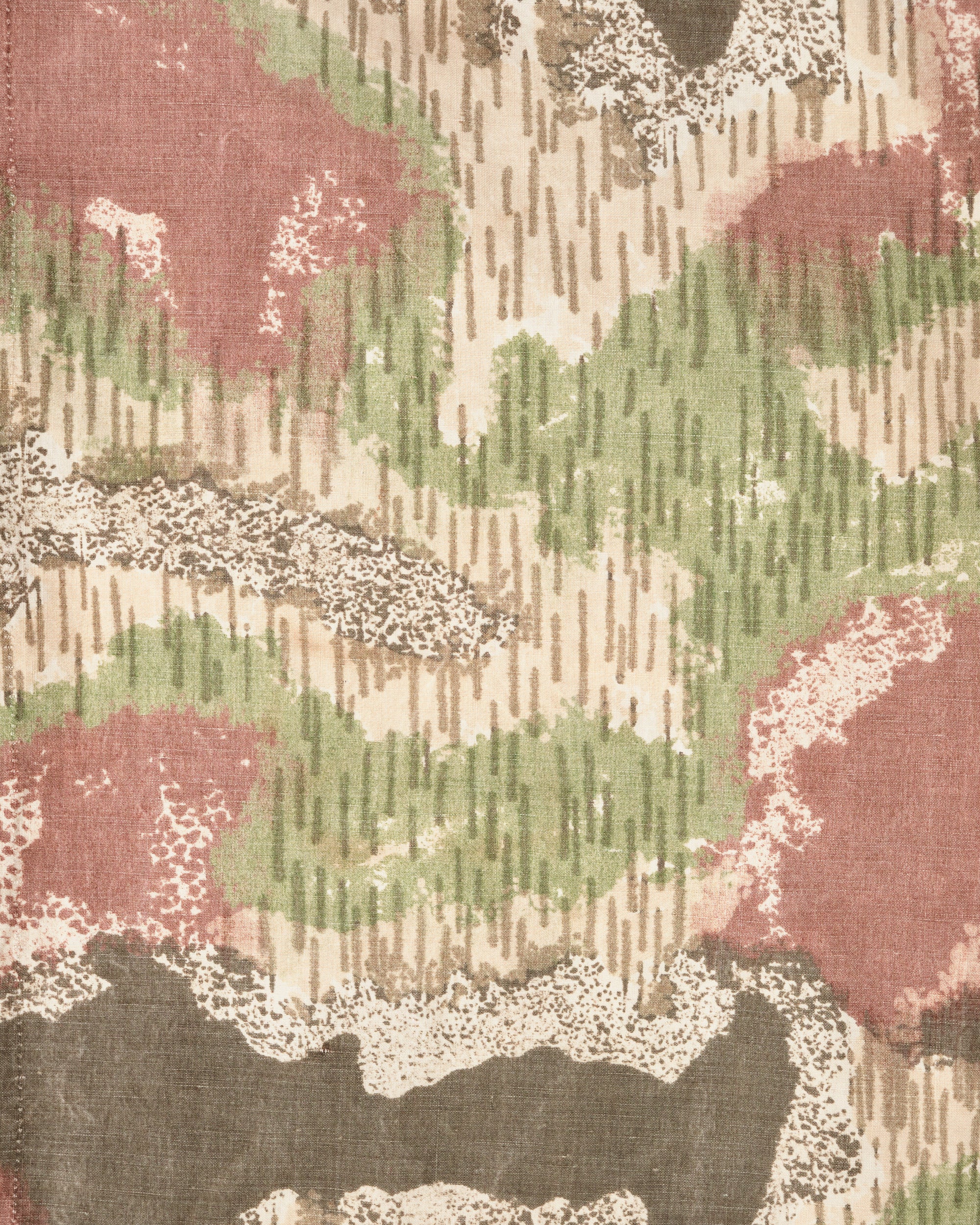 ［~60's］Czechoslovakian Army Sumpfmuster Pattern Camouflage 2 Tuck Double Knee Trousers "Localmade"