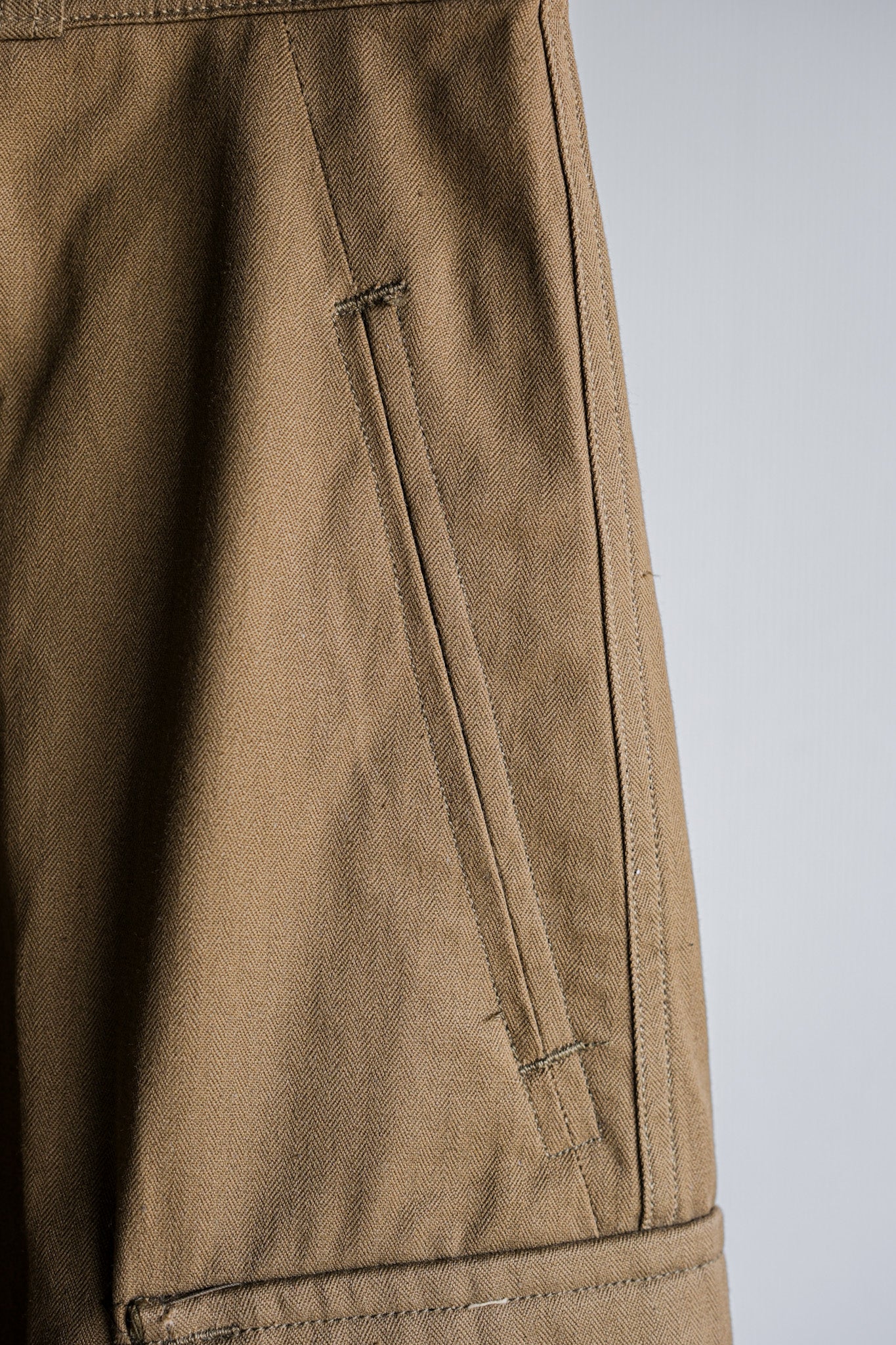 [~ 60's] French Army M47 Field Trousers Size.23 "Dead Stock"