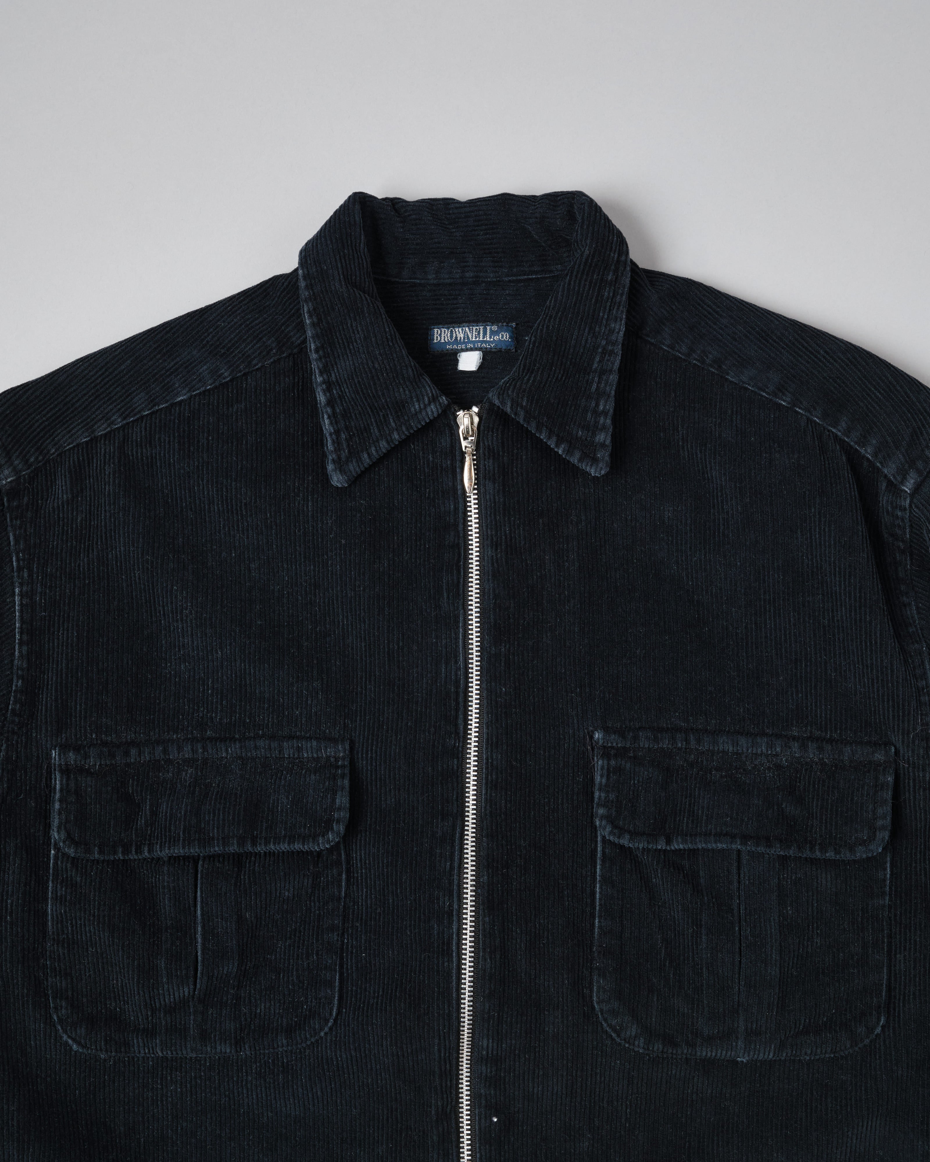 Vintage】90s- zipup knit blouson イタリア製 Vintage 1990s Italia