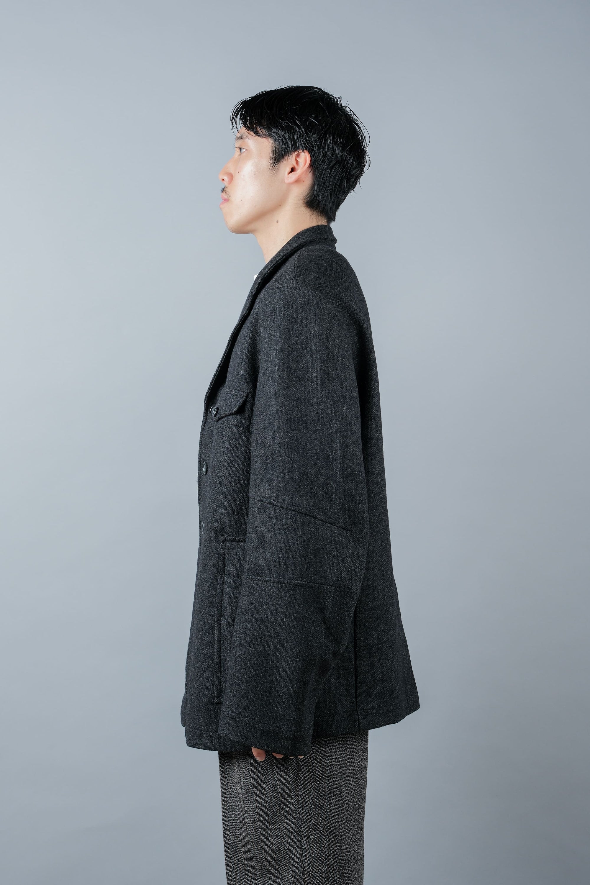 ［~00’s］Old DRIES VAN NOTEN 4 Pockets Wool Lapel Jacket