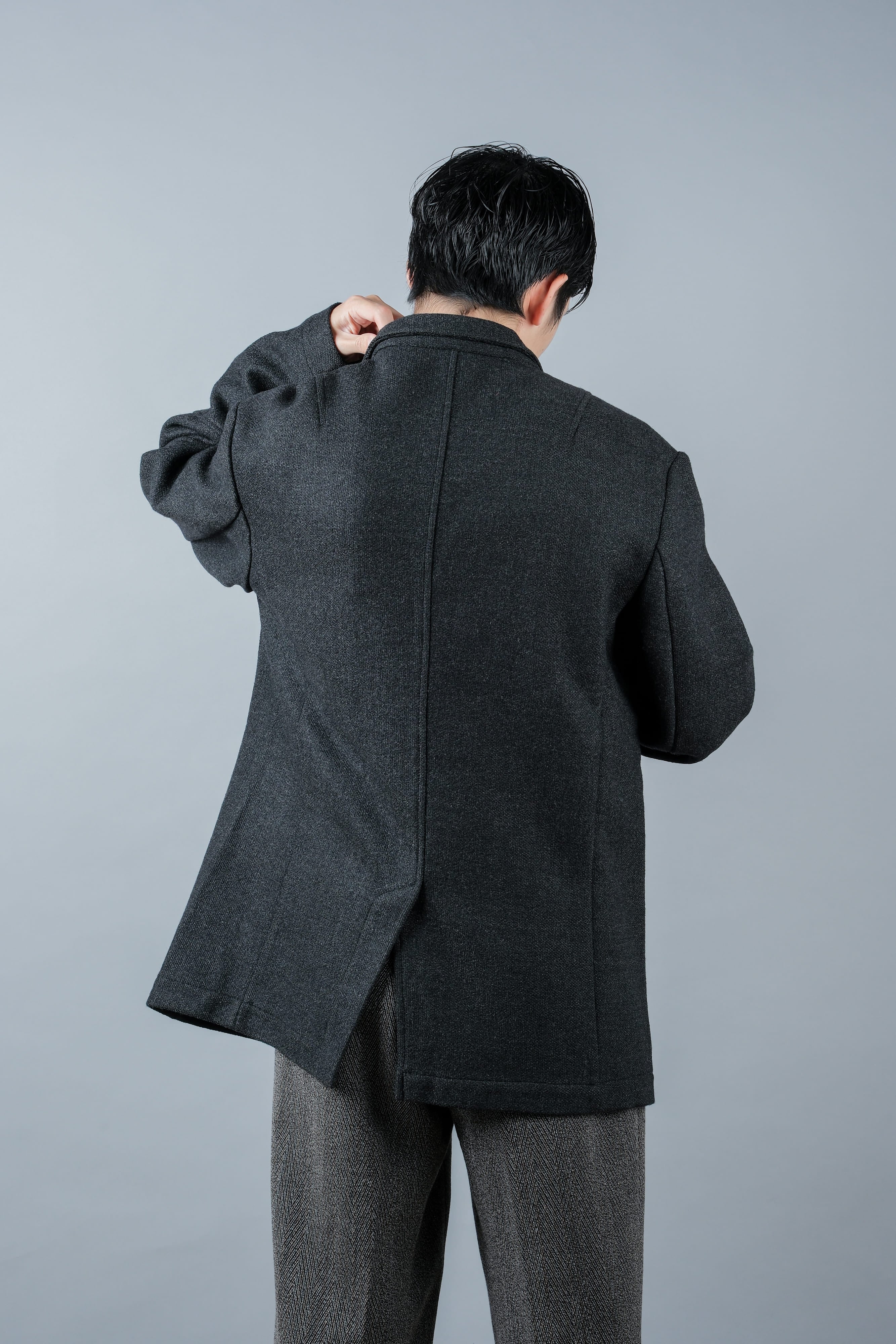 【~00’s】Old DRIES VAN NOTEN 4 Pockets Wool Lapel Jacket