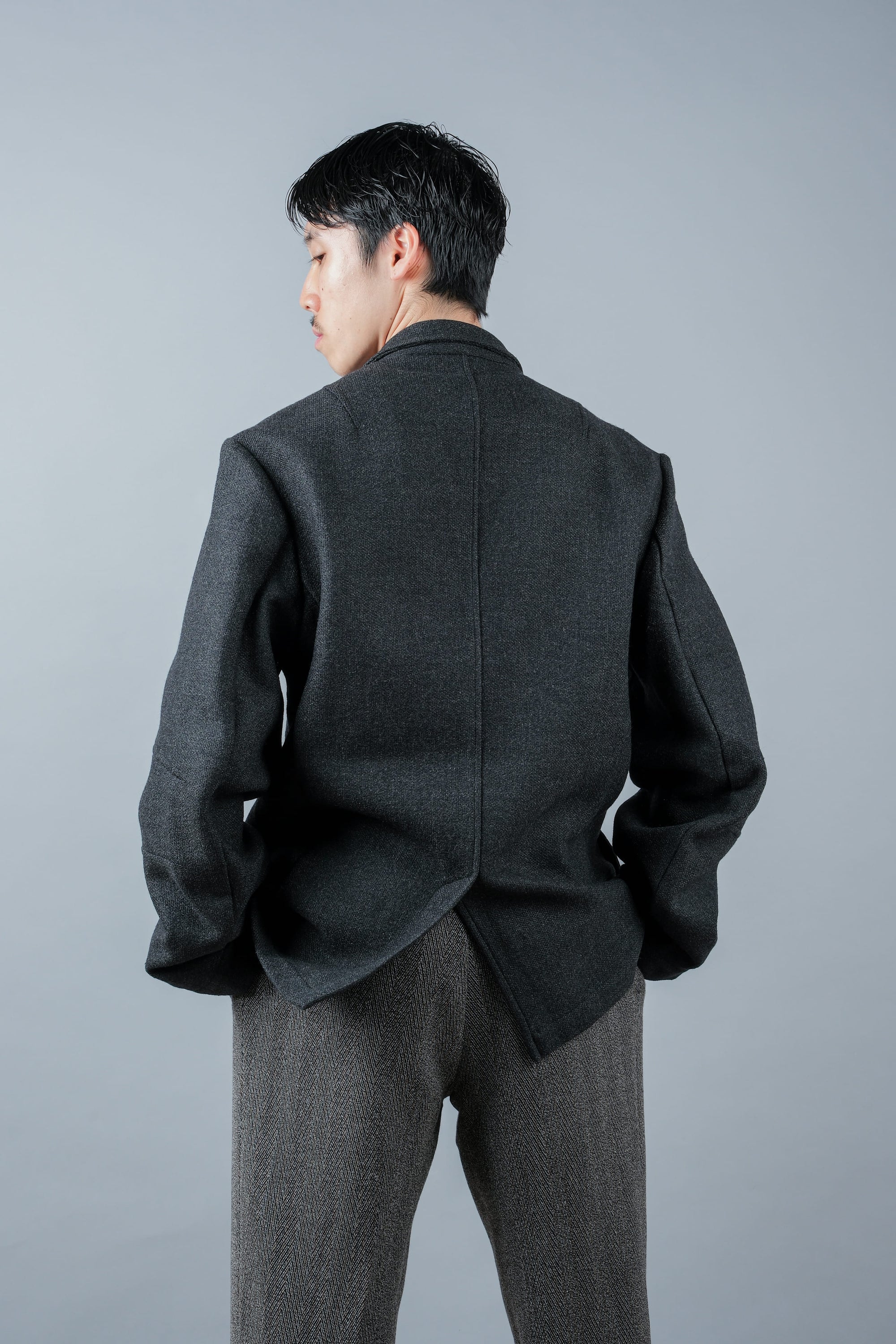 ［~00’s］Old DRIES VAN NOTEN 4 Pockets Wool Lapel Jacket