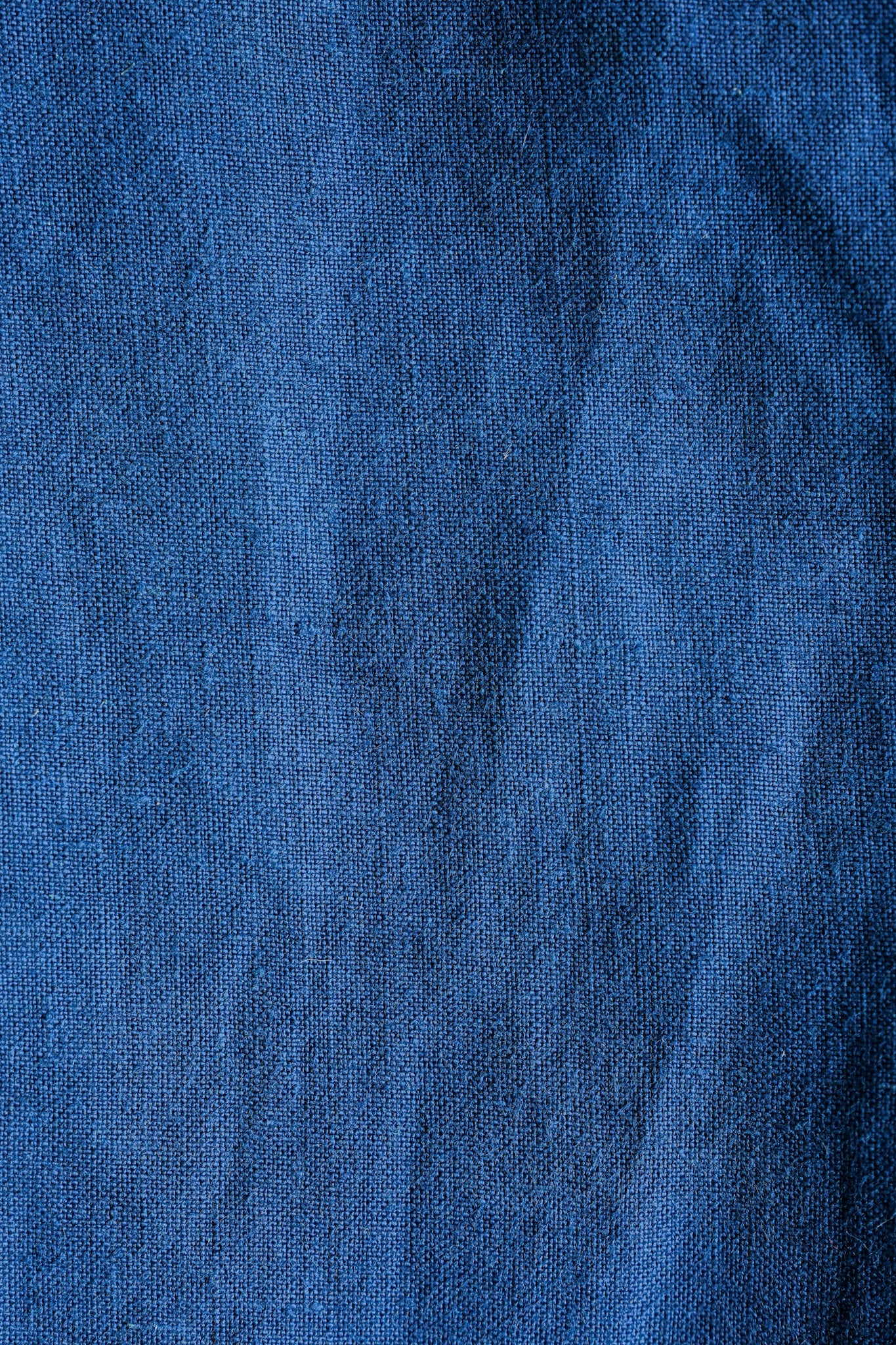 ［~40's］French Navy Indigo Linen Mechanic Trousers "Marine Nationale"