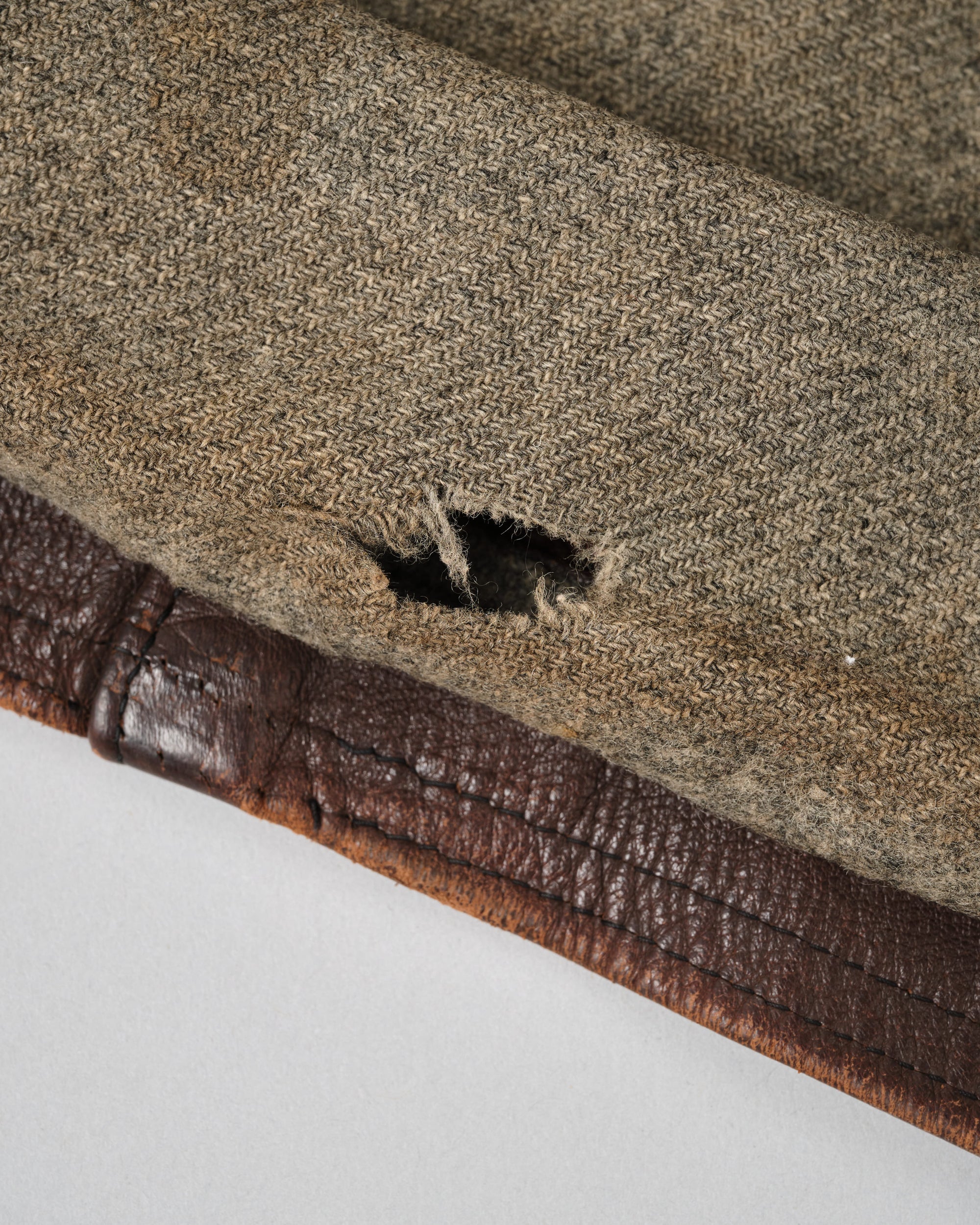 ［~40's］French Army Cavalier Leather Vest