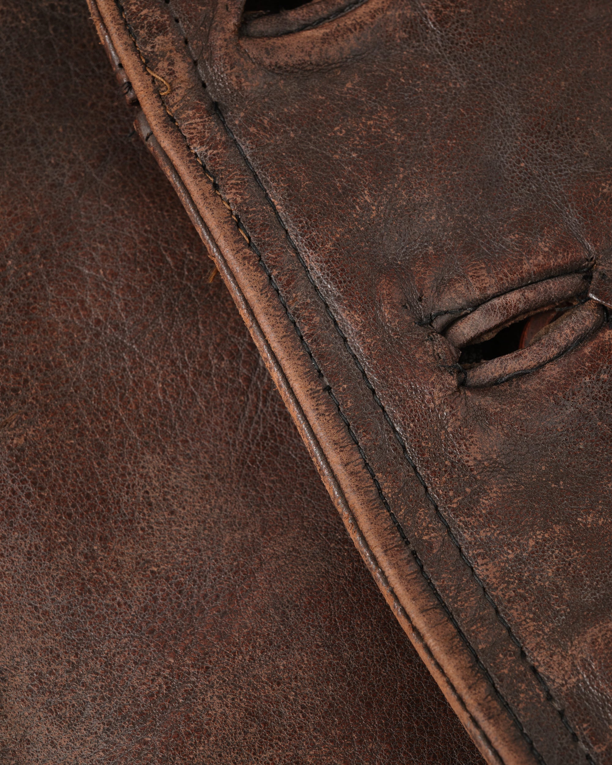 ［~40's］French Army Cavalier Leather Vest
