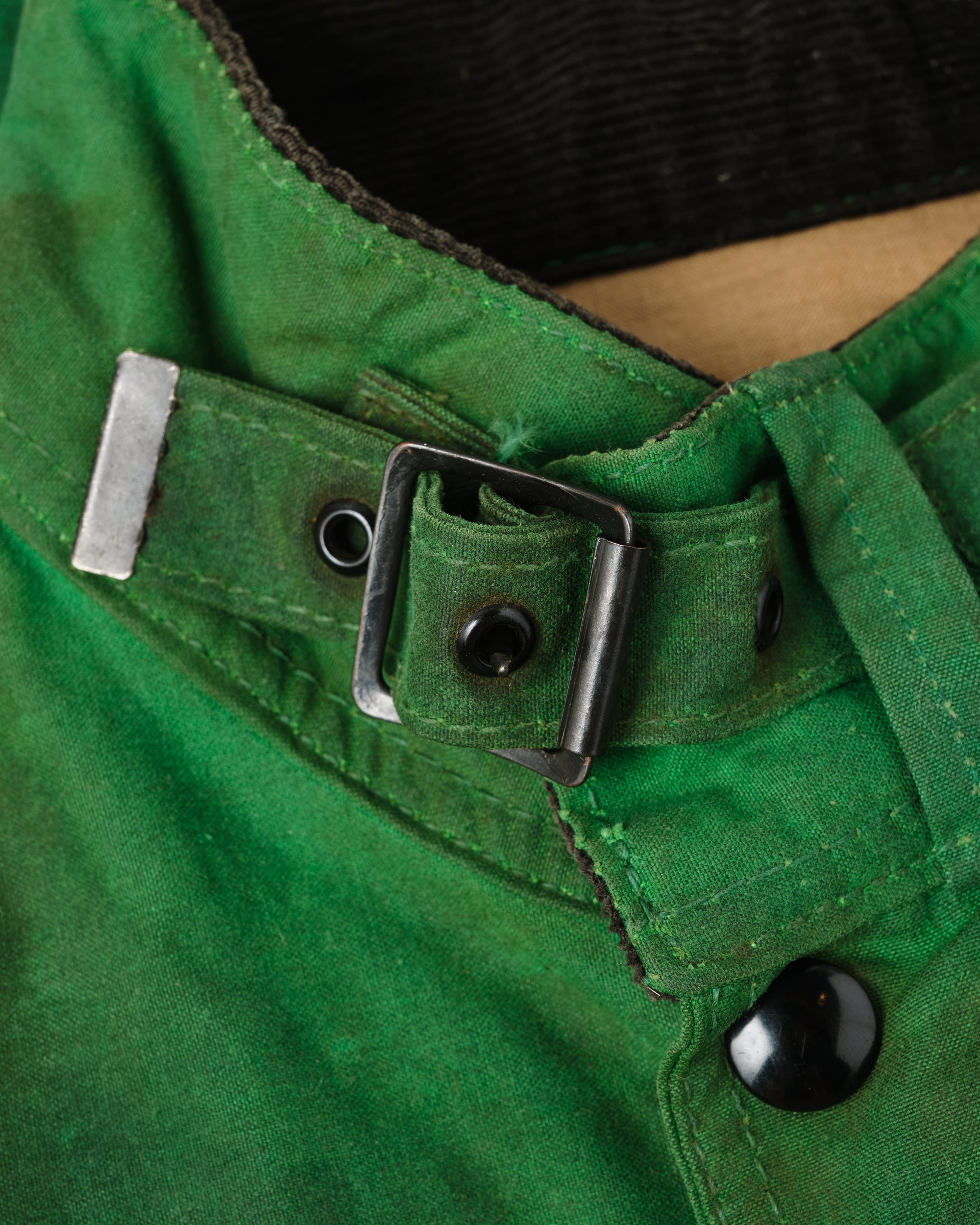 ［~80's］Vintage Belstaff Bright Green Waxed Cotton Jacket "TRIALMASTER PROFESSIONAL JACKET"