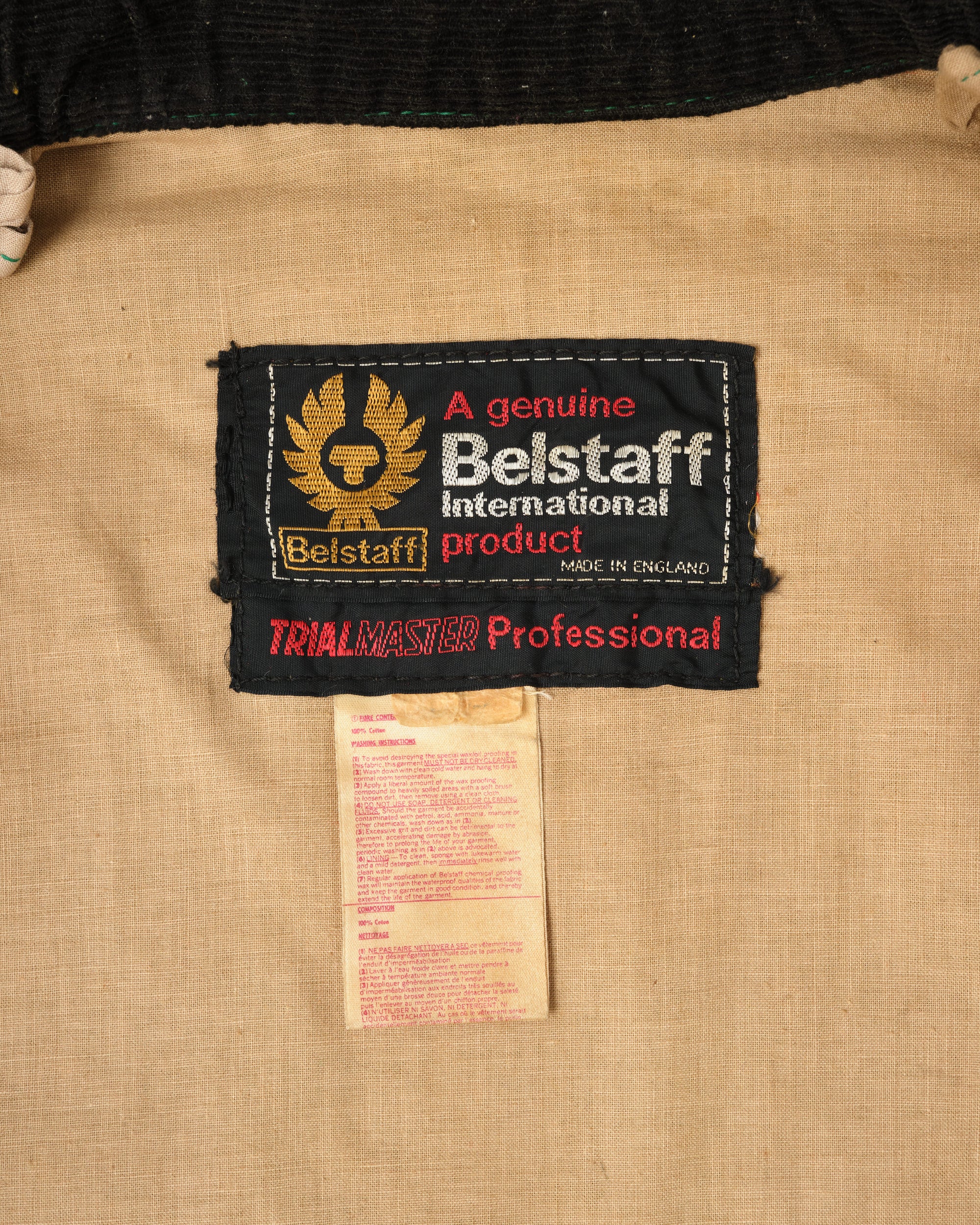 ［~80's］Vintage Belstaff Bright Green Waxed Cotton Jacket "TRIALMASTER PROFESSIONAL JACKET"
