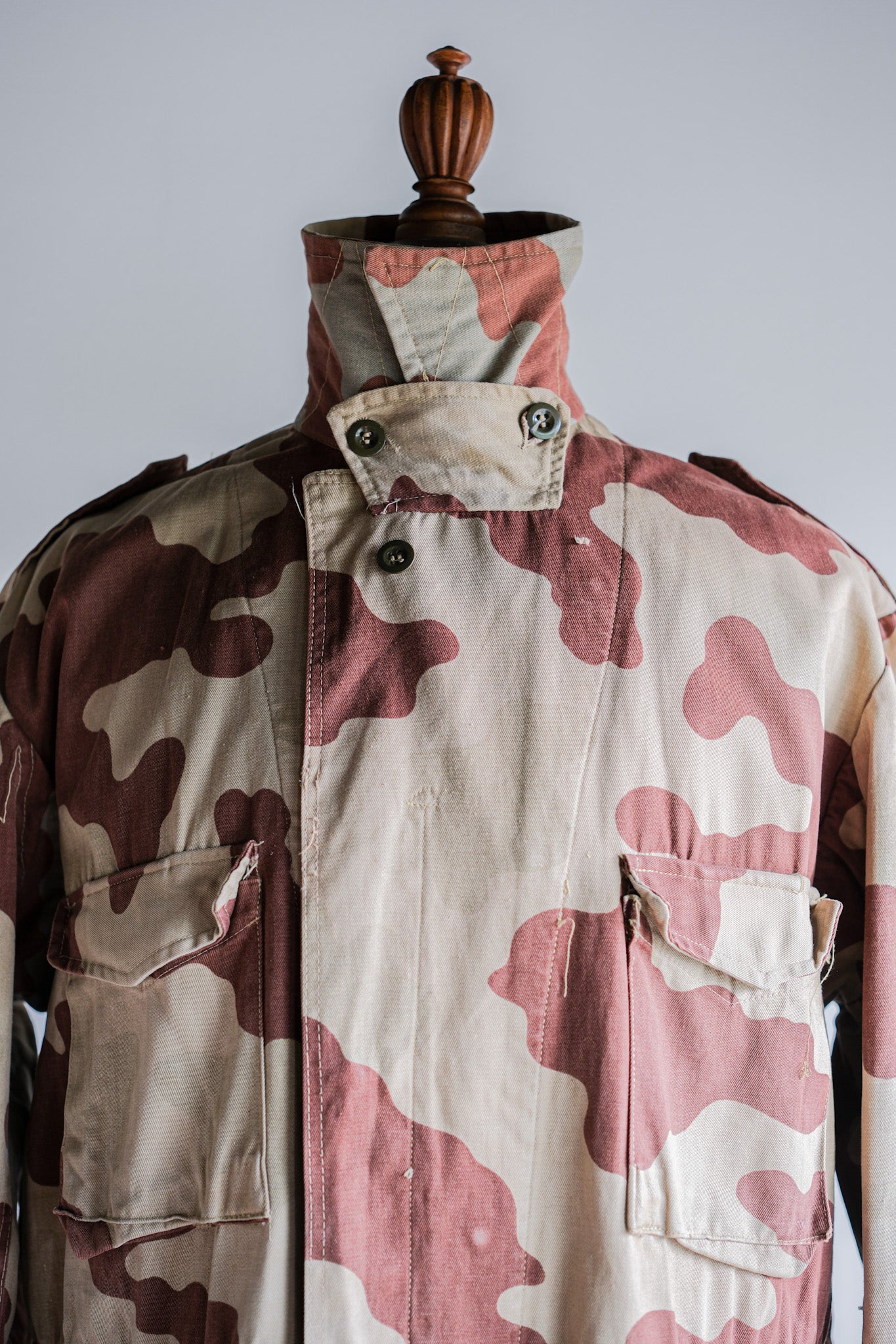 [~ 40's] WWⅡ National Republican Army San Marco Camouflage Field Jacket "RSI"