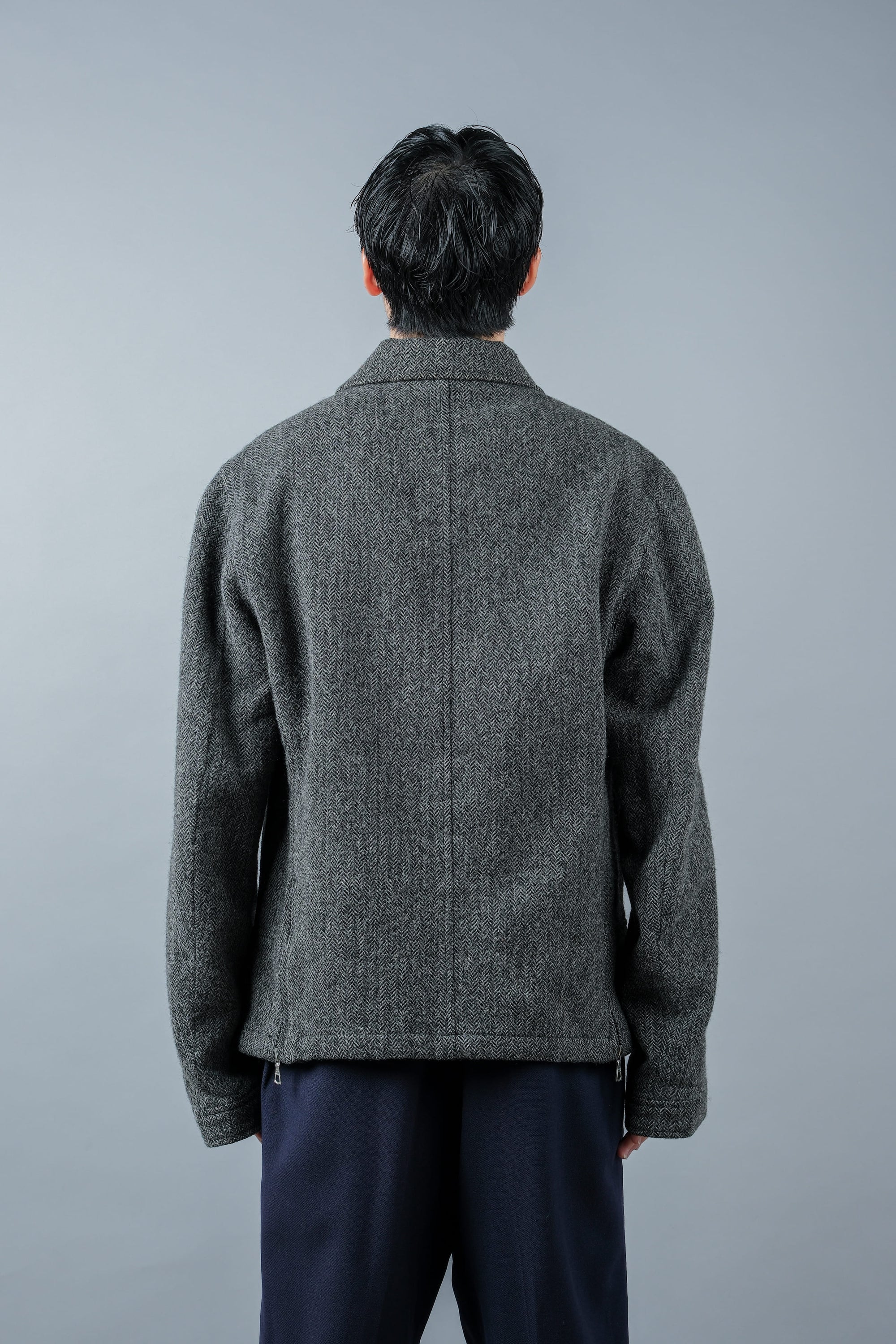 【~00’s】Old DRIES VAN NOTEN HBT Wool Jacket Size.LARGE