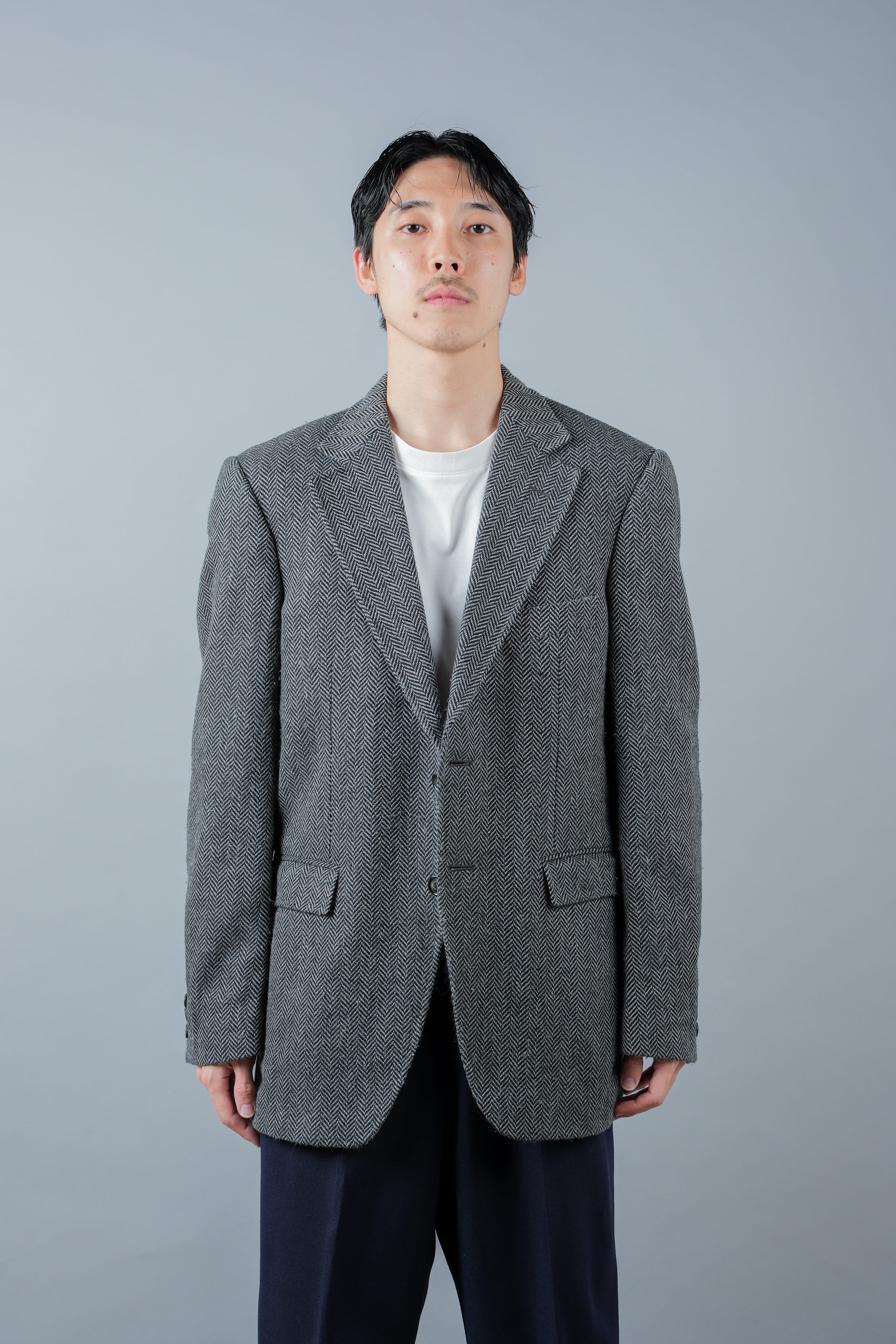 [~ 00's] Old Arnys Paris HBT Wool 2b Tailored Jacket