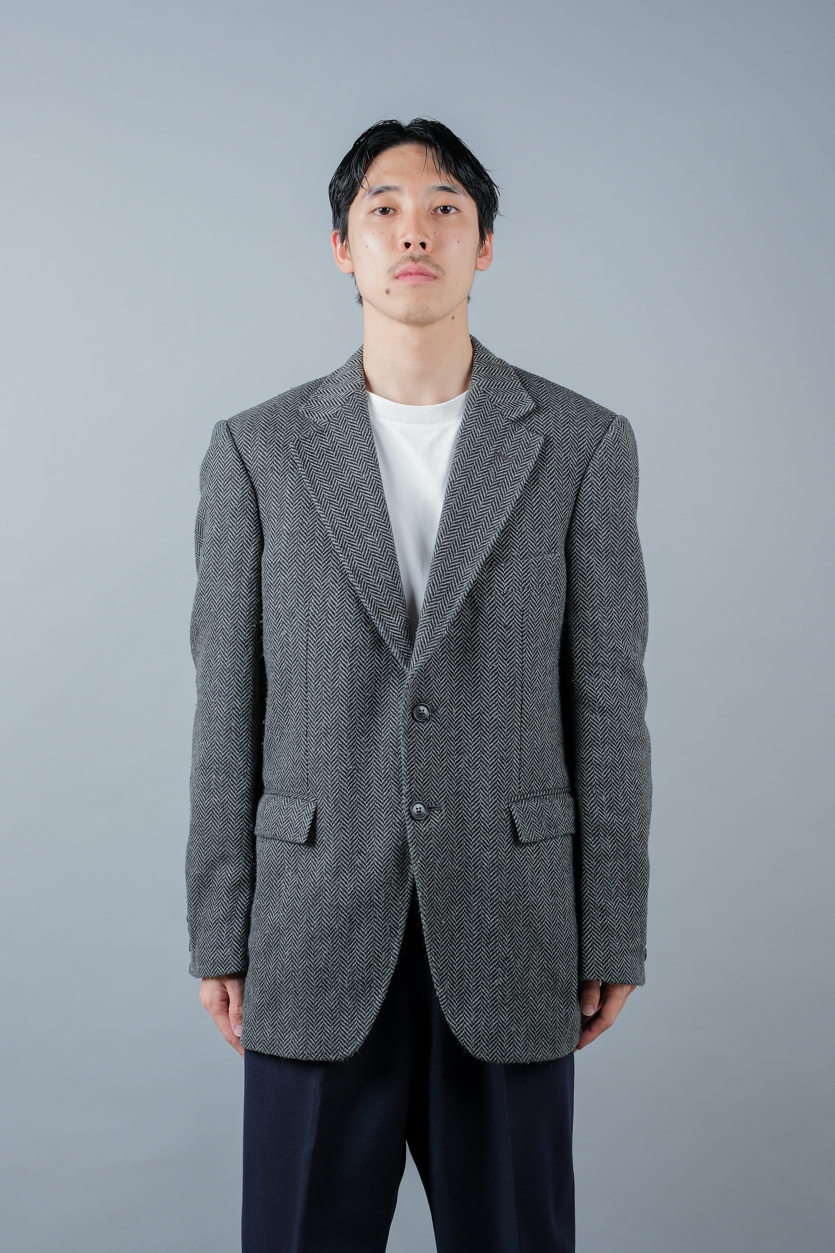 [~ 00's] Old Arnys Paris HBT Wool 2b Tailored Jacket