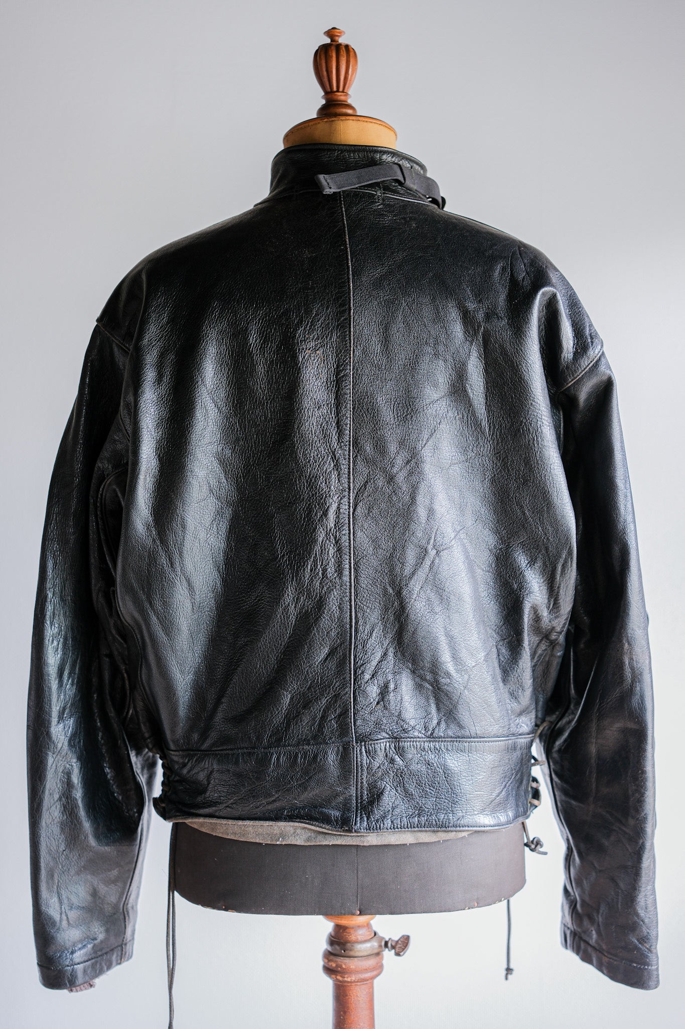 [~ 50's] Sweedish Army Dispatch Rider Motelcycle Jacket Size.50