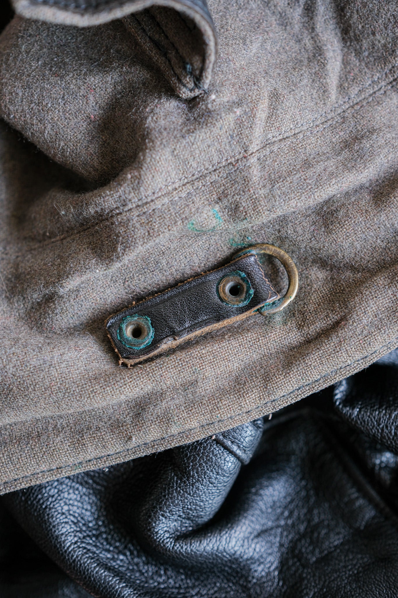 [~ 50's] Sweedish Army Dispatch Rider Motelcycle Jacket Size.50