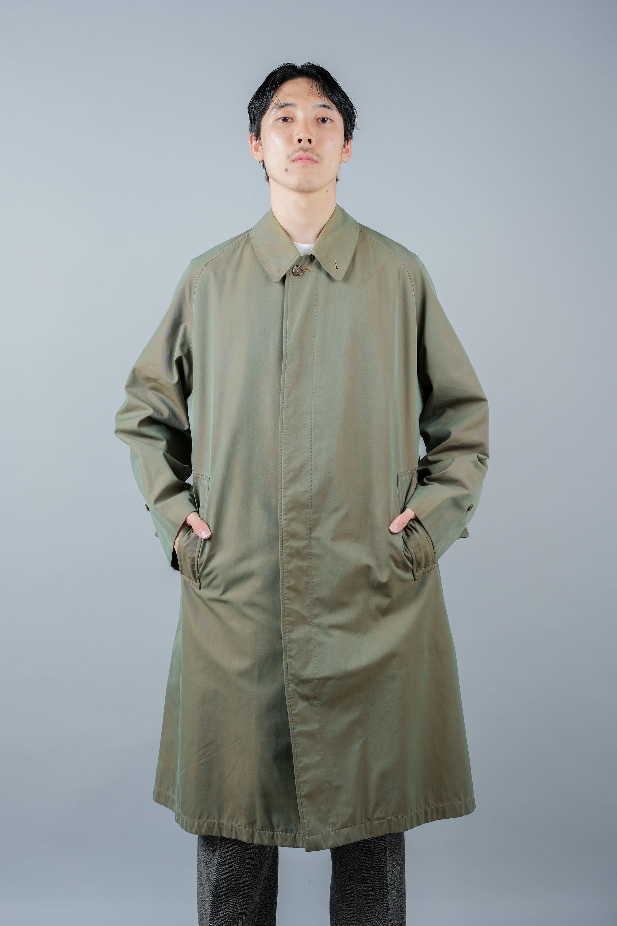 【~60's】Vintage Burberrys Single Raglan Balmacaan Coat C100 Size.34REG "COMMANDER Ⅱ" "TAMAMUSHI" "PISSIMBONO GENOA 別注"