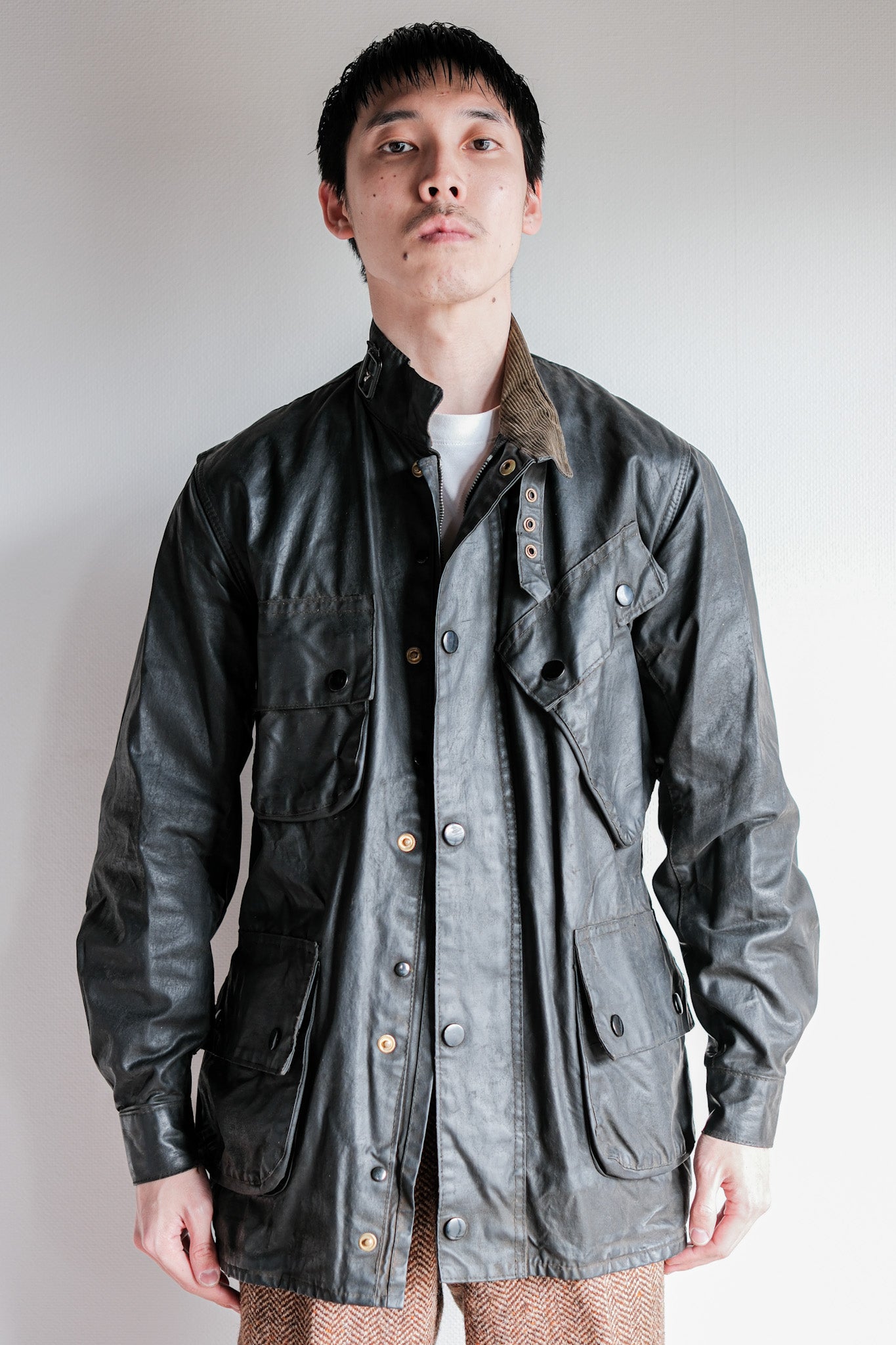 ［~70's］Vintage Barbour "International Suit" 1 Crest "Gold Label"