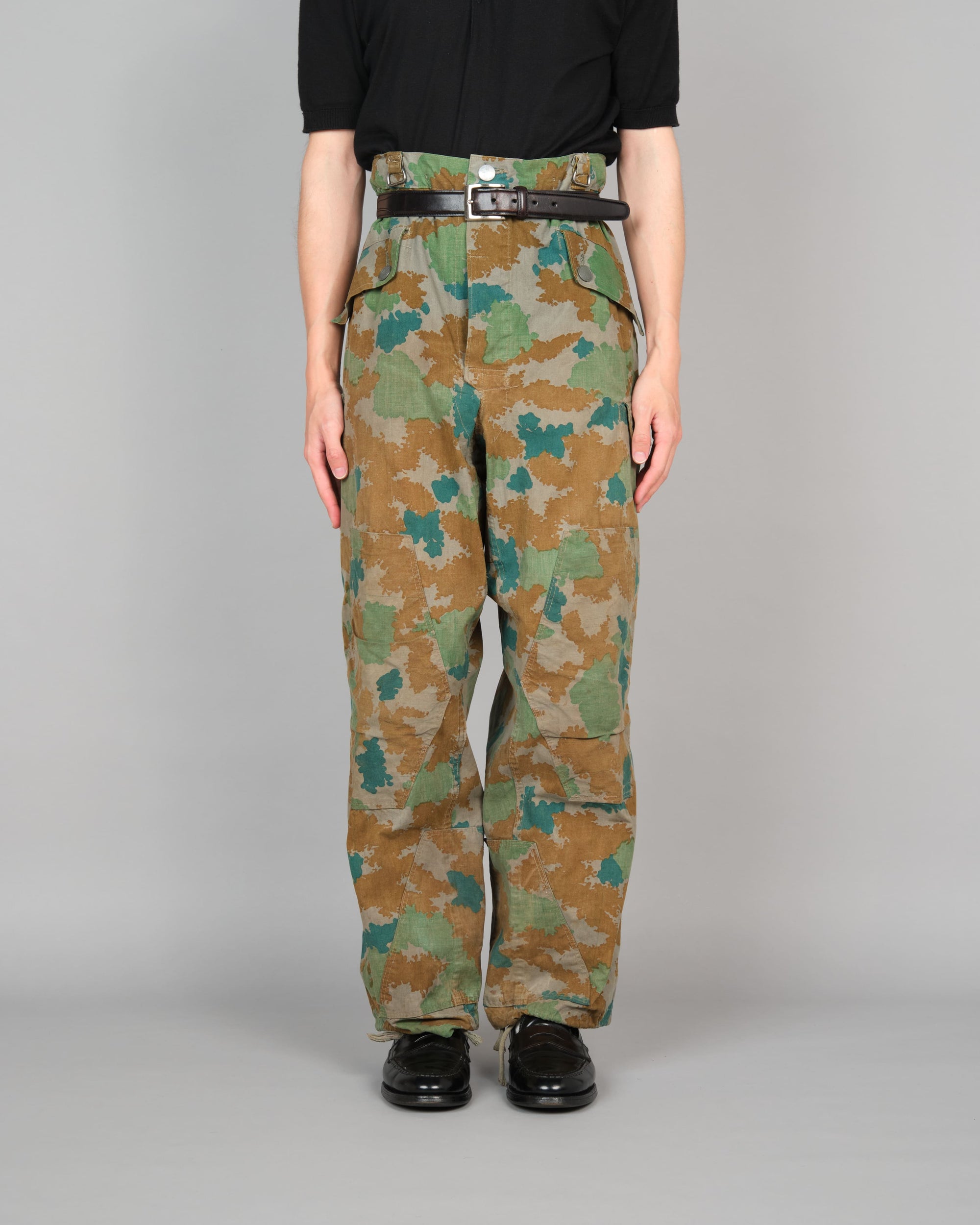 ［~60's］East German Army Blumentarn Camouflage Sniper Trousers Size.2 "NVA"